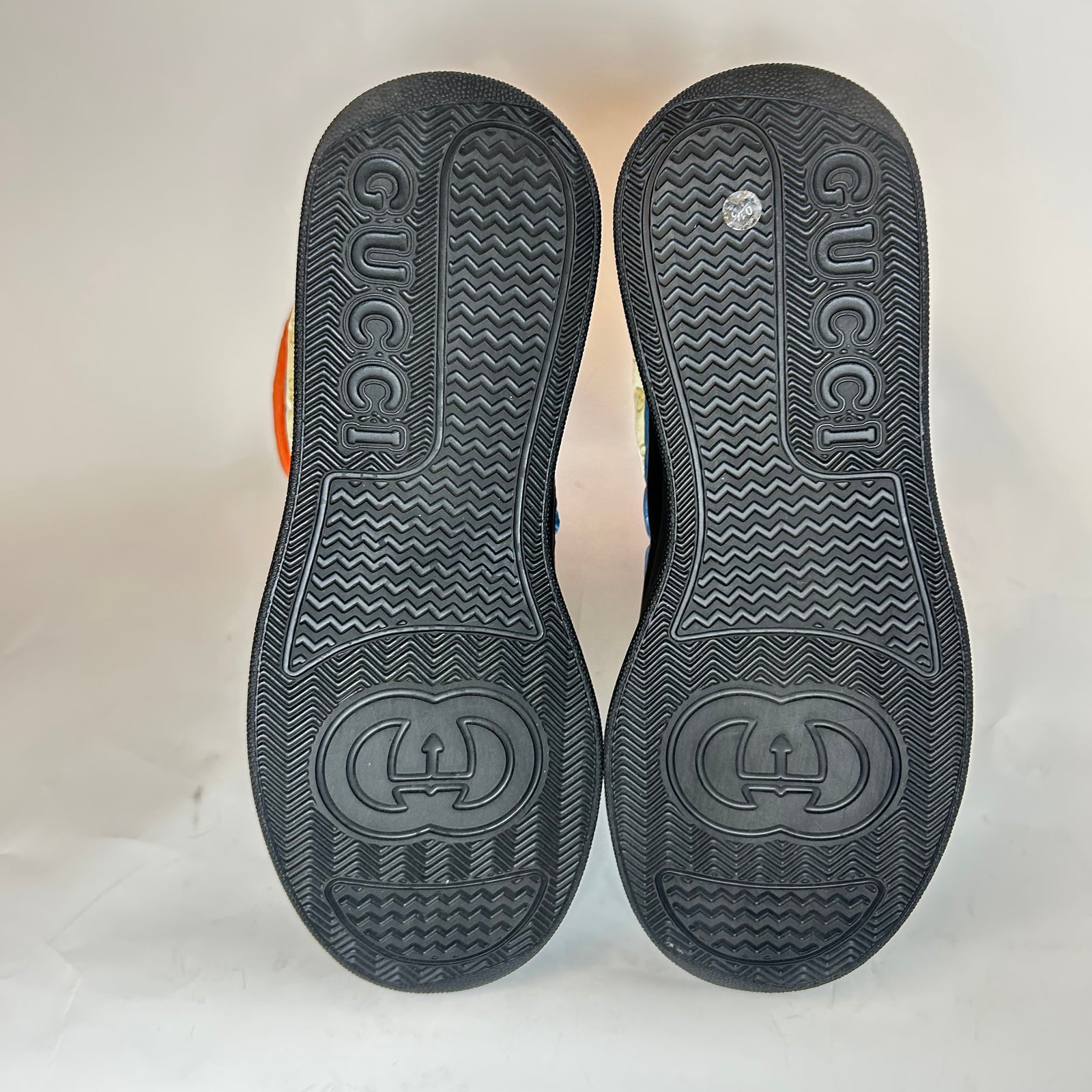 Gucci Multicolor GG Nylon Padded Snow Boots Size GG 9.5