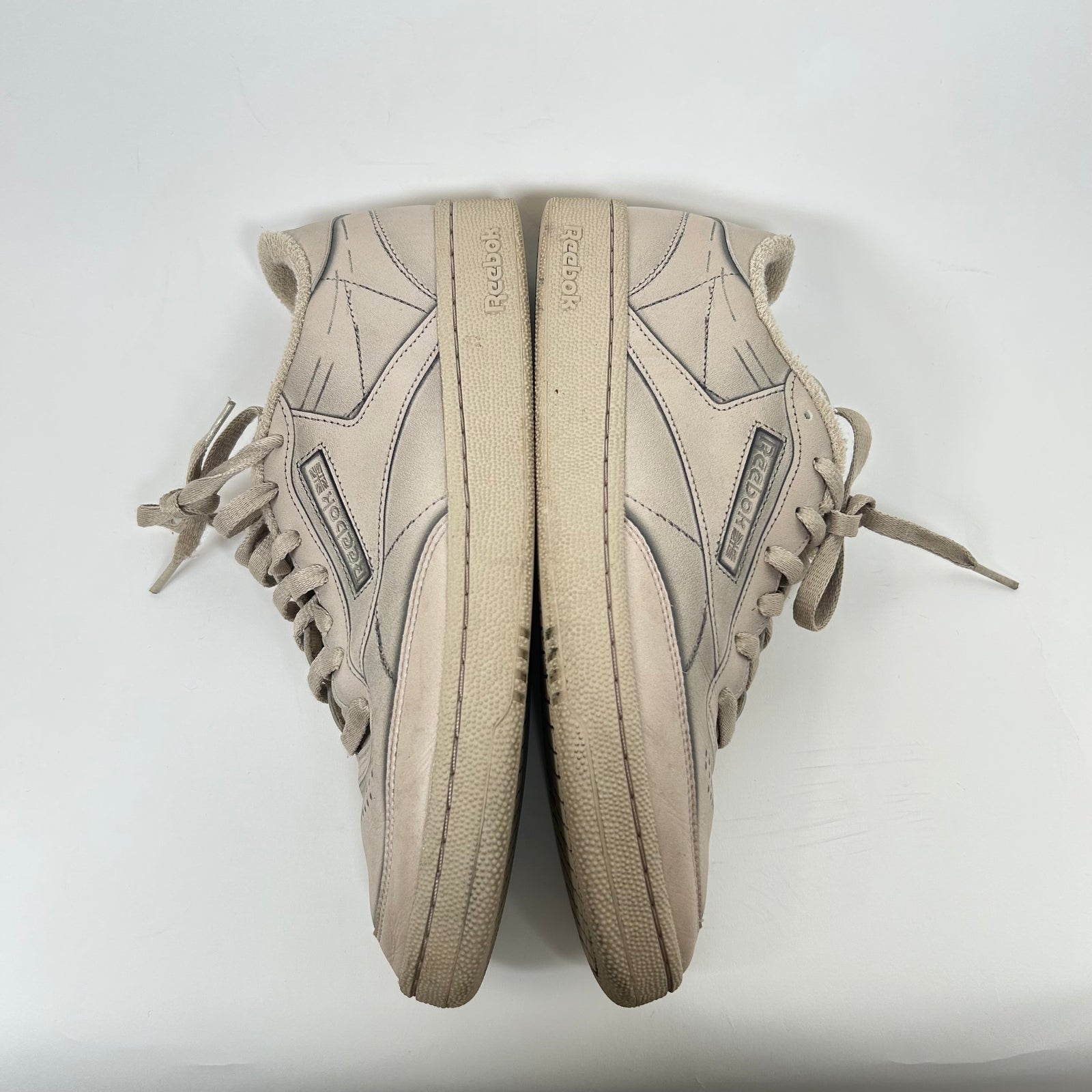 Maison Margiela x Reebok Tan Club C Sneaker Size 11