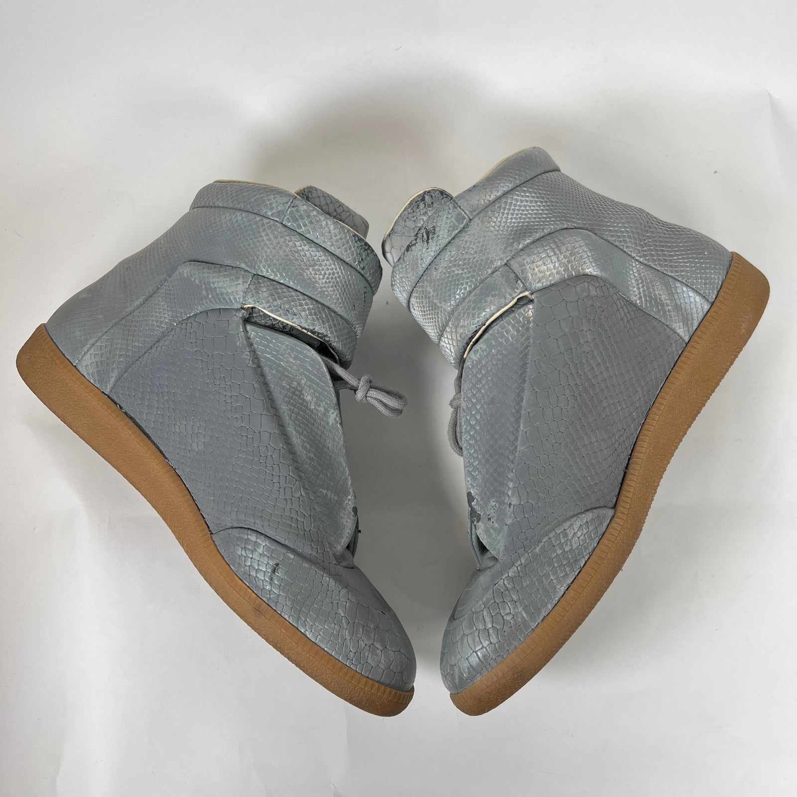 Maison Margiela Grey Python Futures Size 45