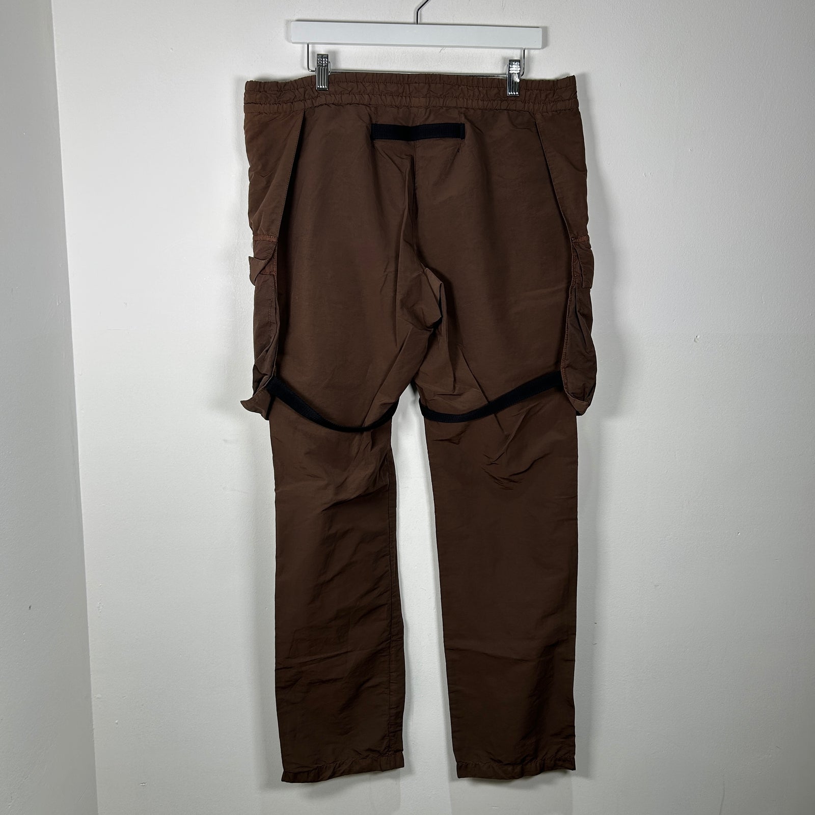 1017 Alyx 9sm Brown Nylon Technical Pants Size XL