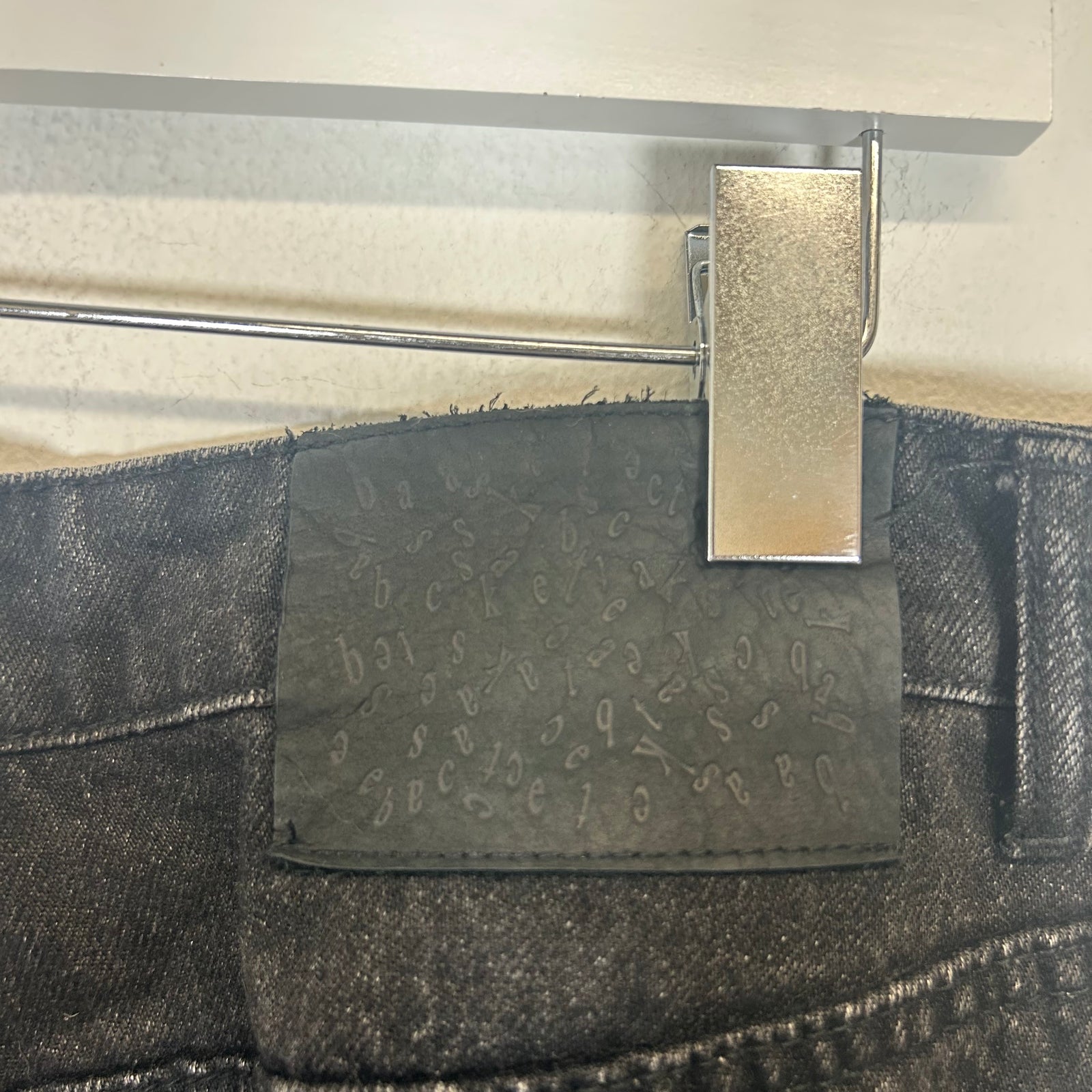 Basketcase Gallery Black Flare Jeans Size 36