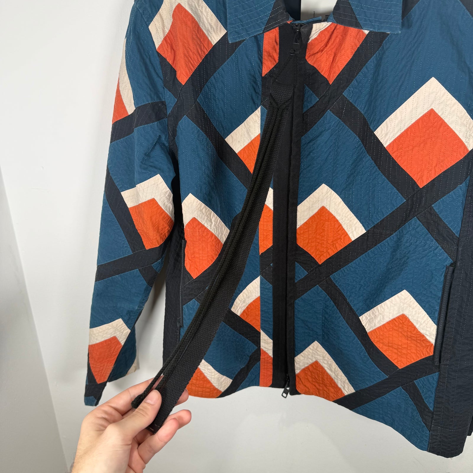 Craig Green SS18 Diamond Line Stitched Jacket Size M