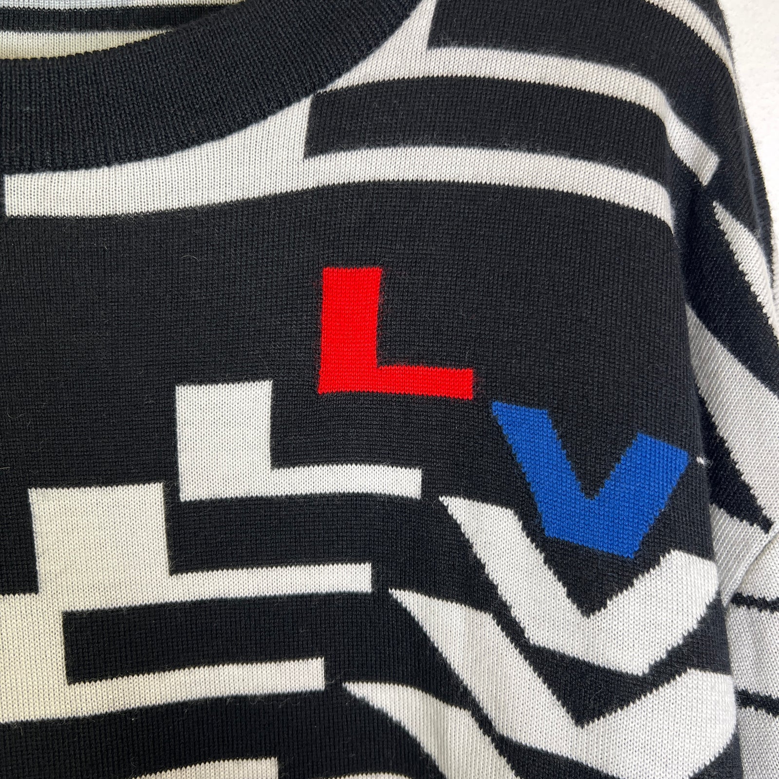 Louis Vuitton Geometric Fire Tree Monogram Sweater