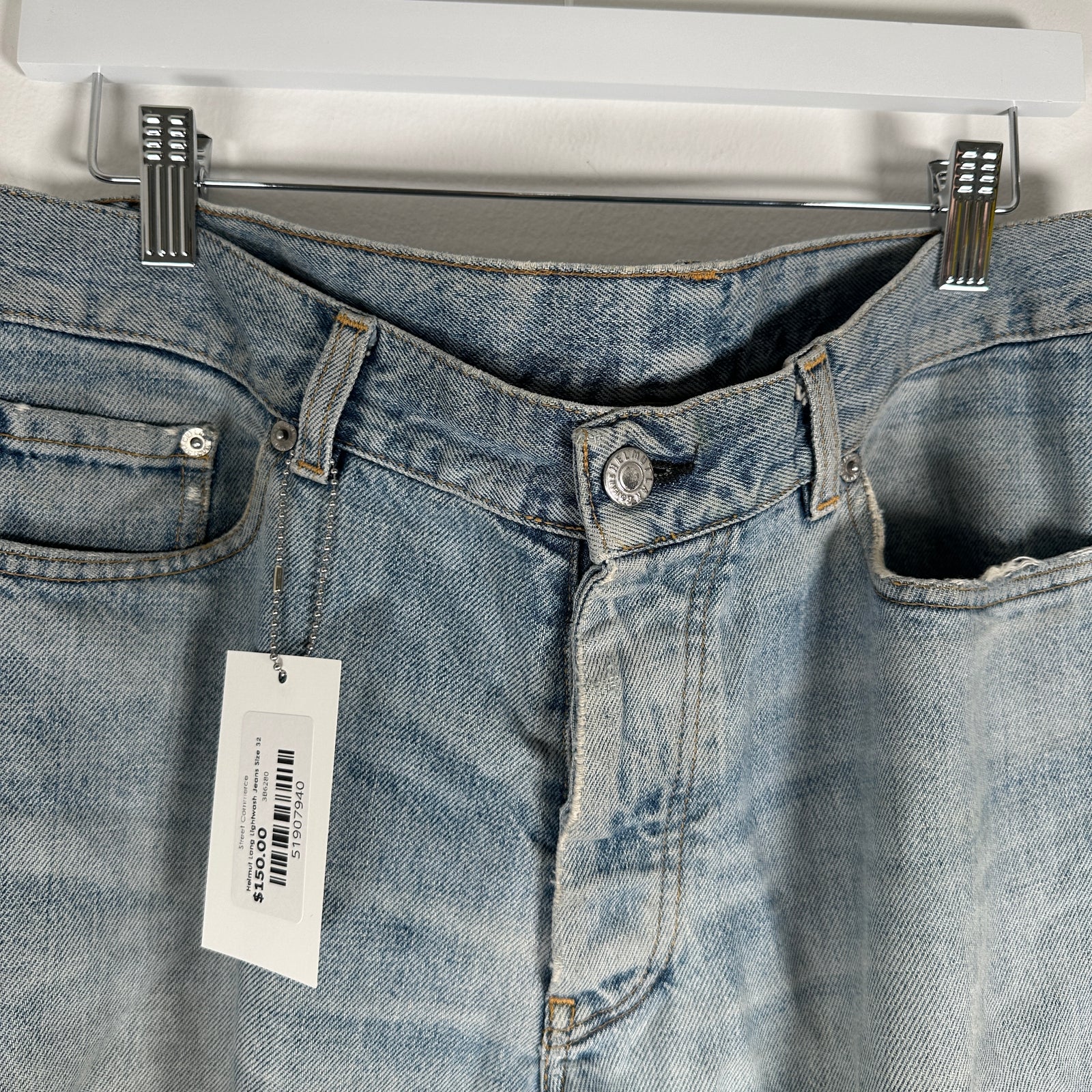 Helmut Lang Lightwash Jeans Size 32