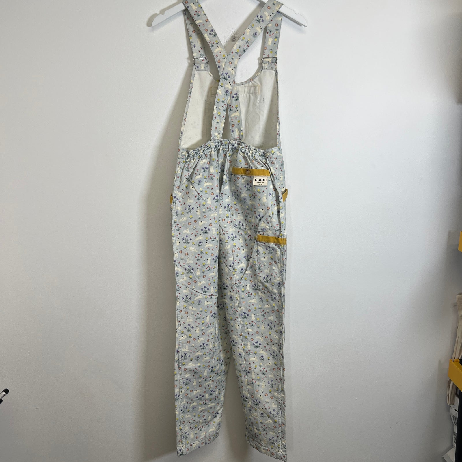 Gucci Easter Print Overalls Size M