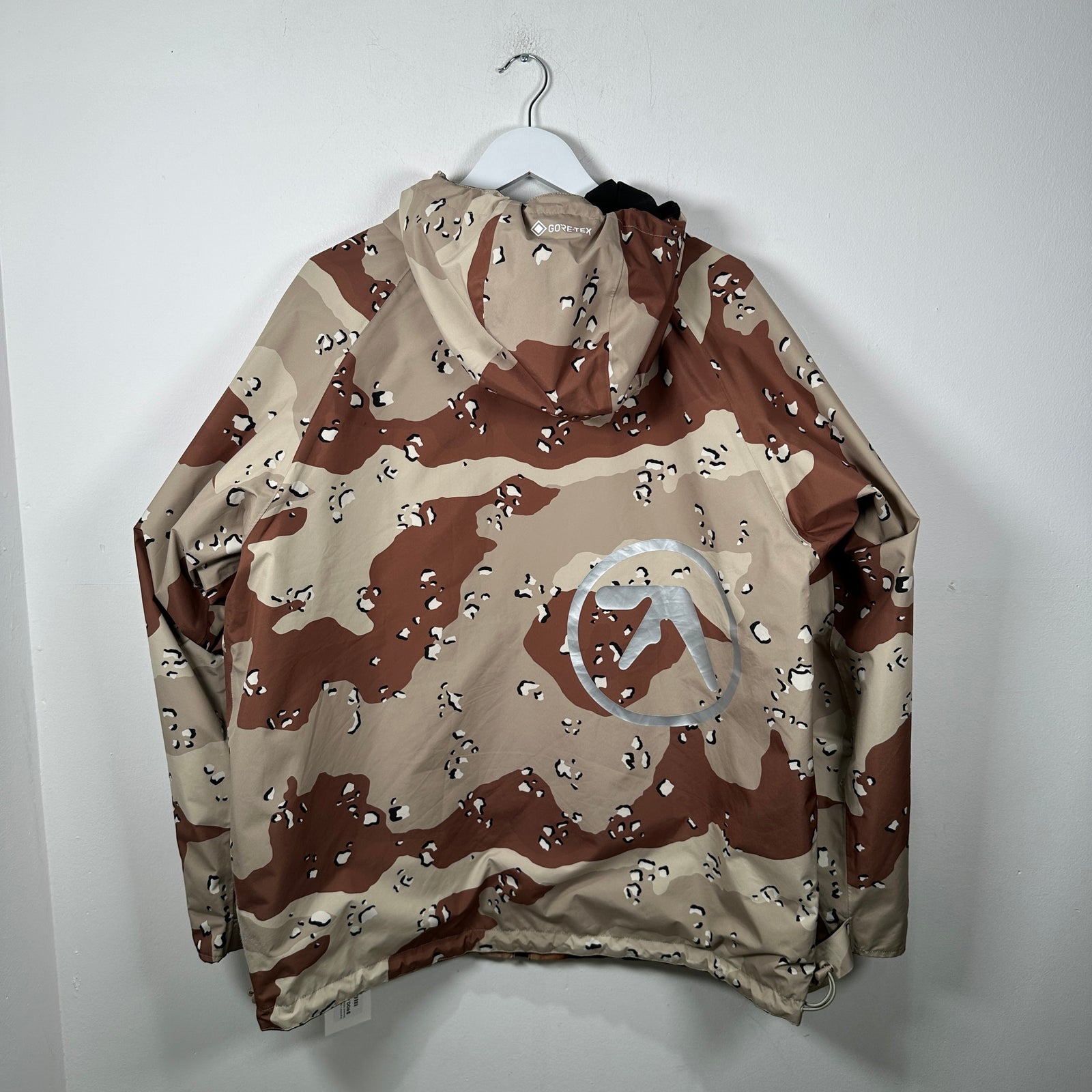 Supreme x Aphex Twin Reversible GORE-TEX Hooded Jacket 'Chocolate Chip Camo' Size M
