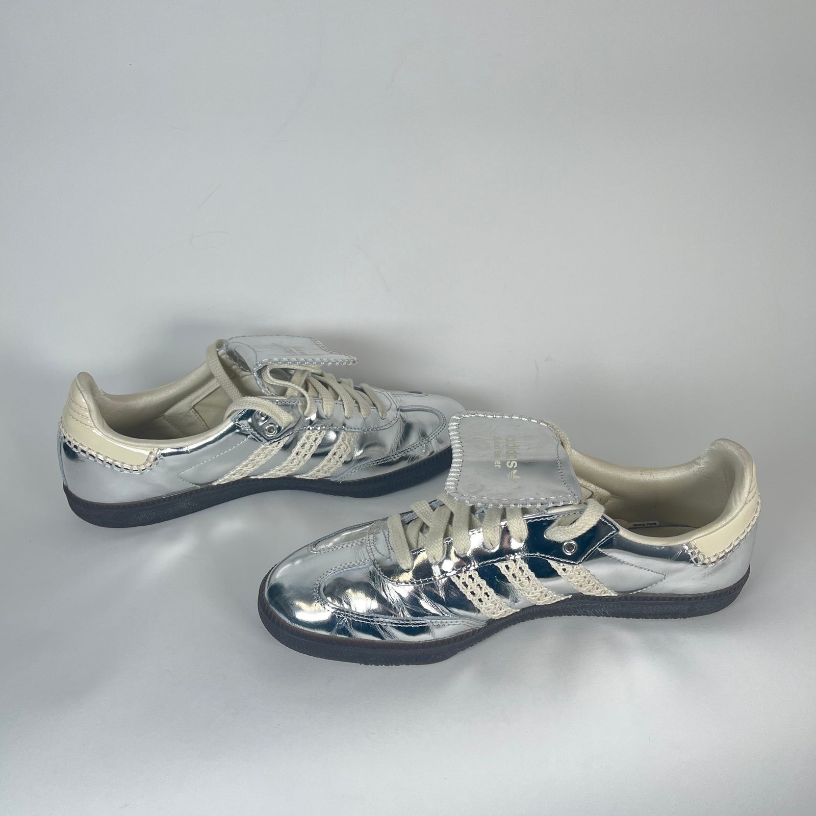 Adidas x Wales Bonner Silver Sambas Size 11.5