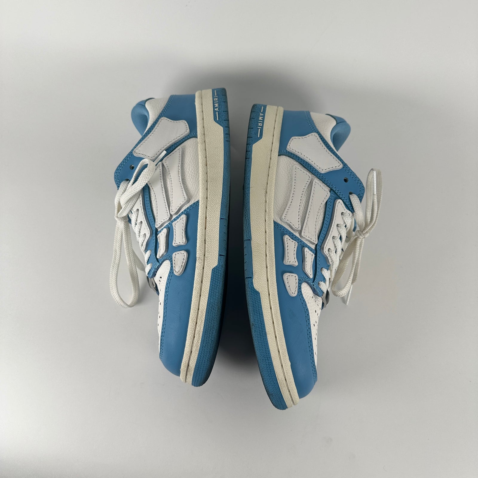 Amiri Tarheel Bone Low Top Sneaker Size 41