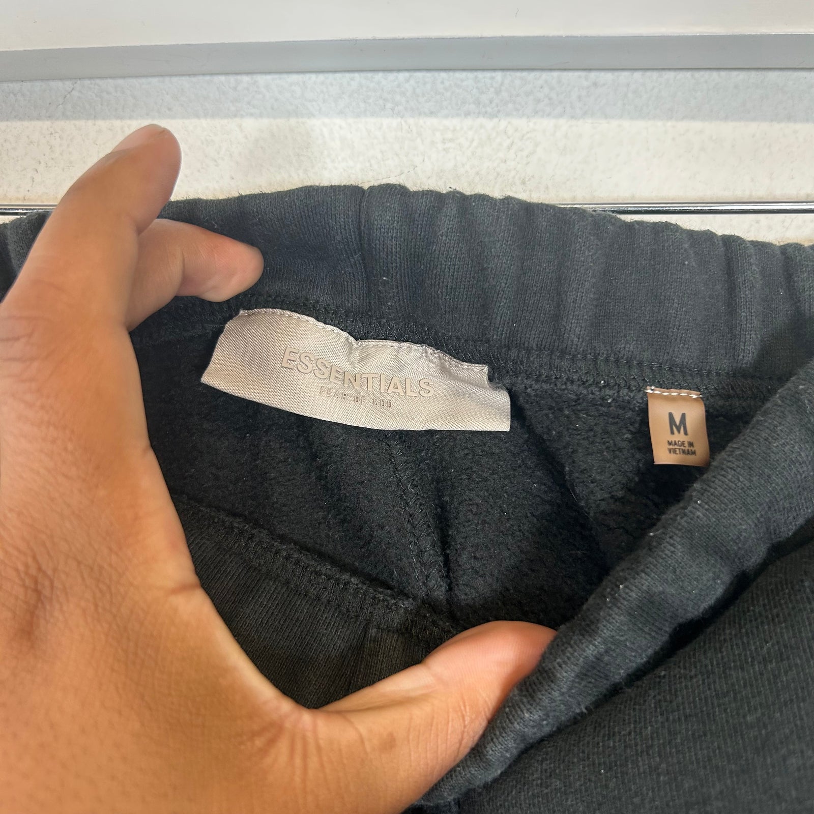 Essentials Black Sweatpants Size M