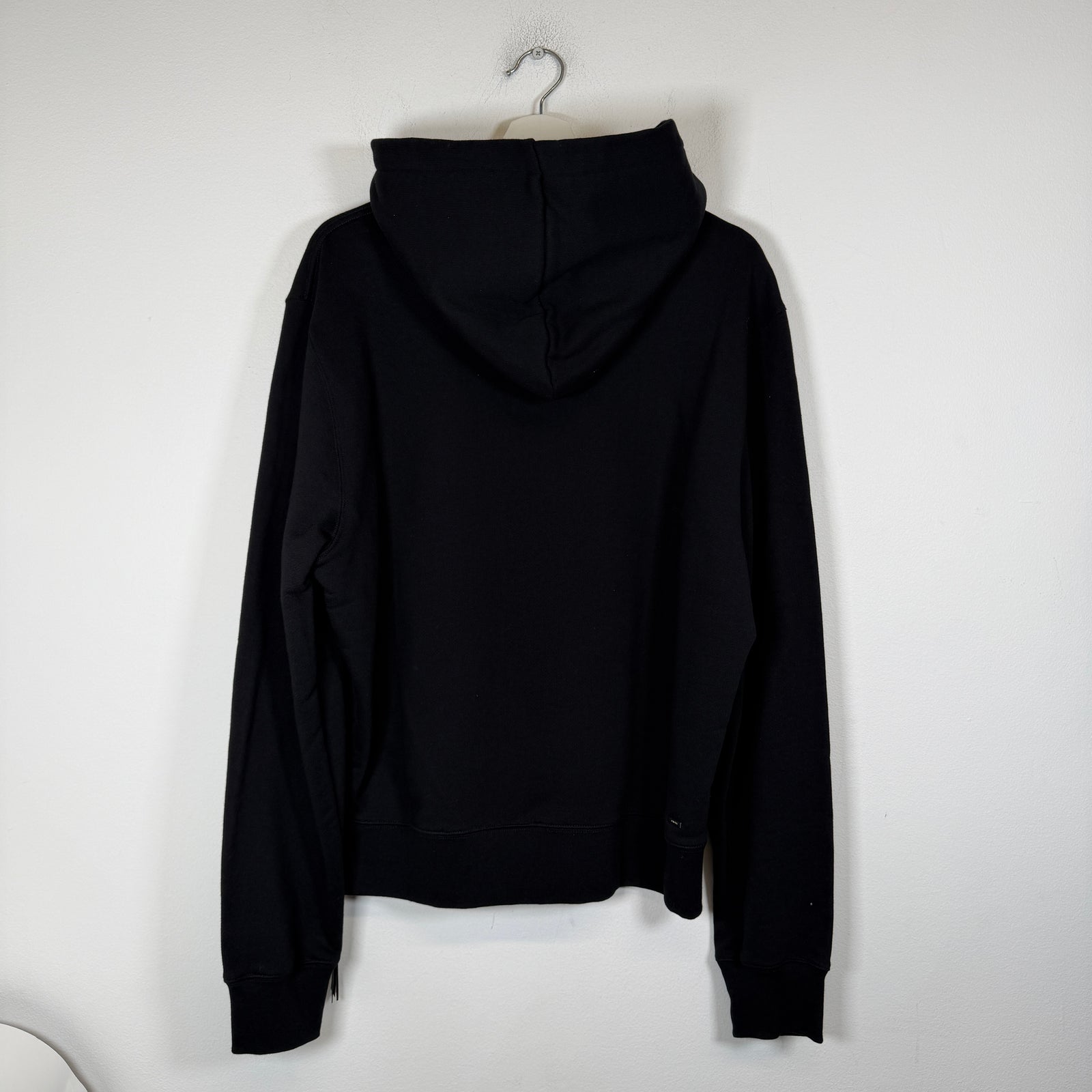 Amiri Black Pegasus Script Hoodie Size L