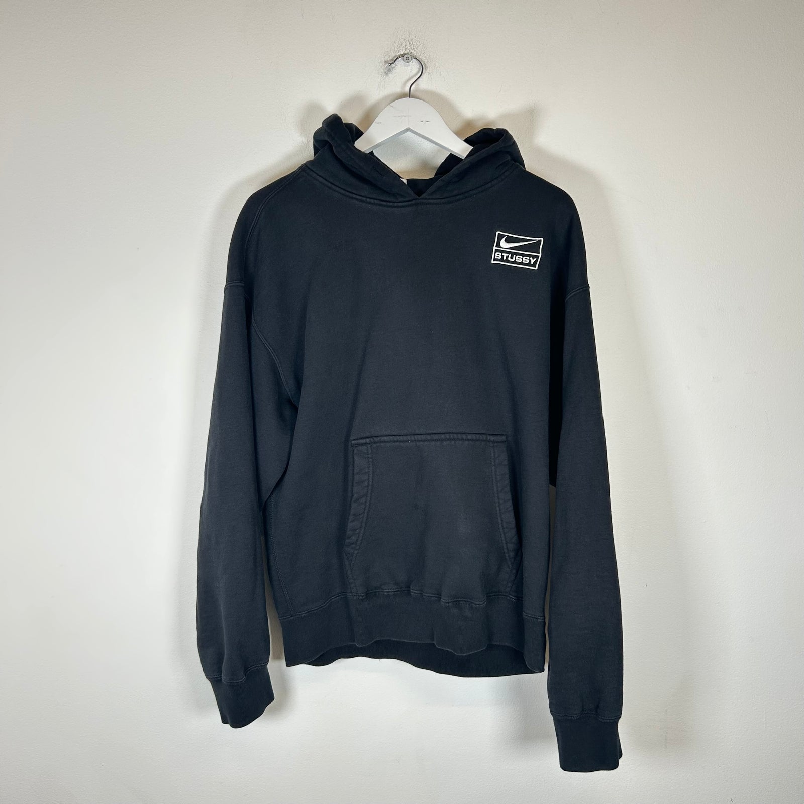Nike x Stussy Black Hoodie Size S