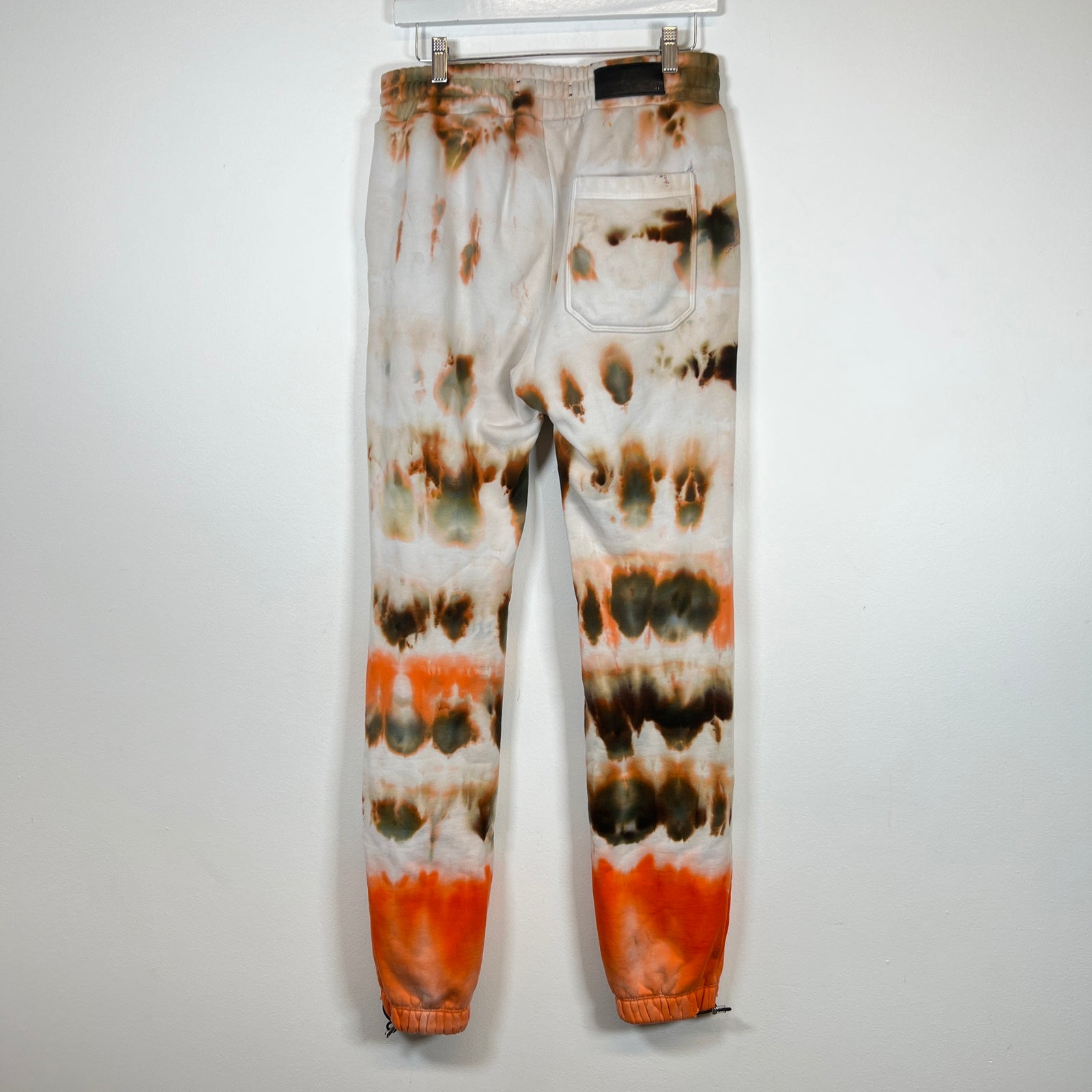 Amiri Orange Tie-Dye Sweatpants Size M