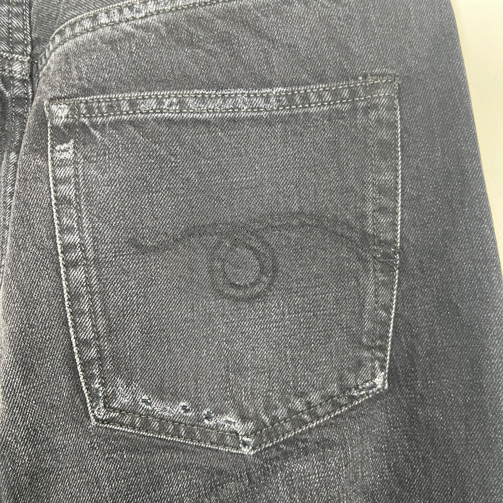 R13 Black Distressed Jeans Sz 34