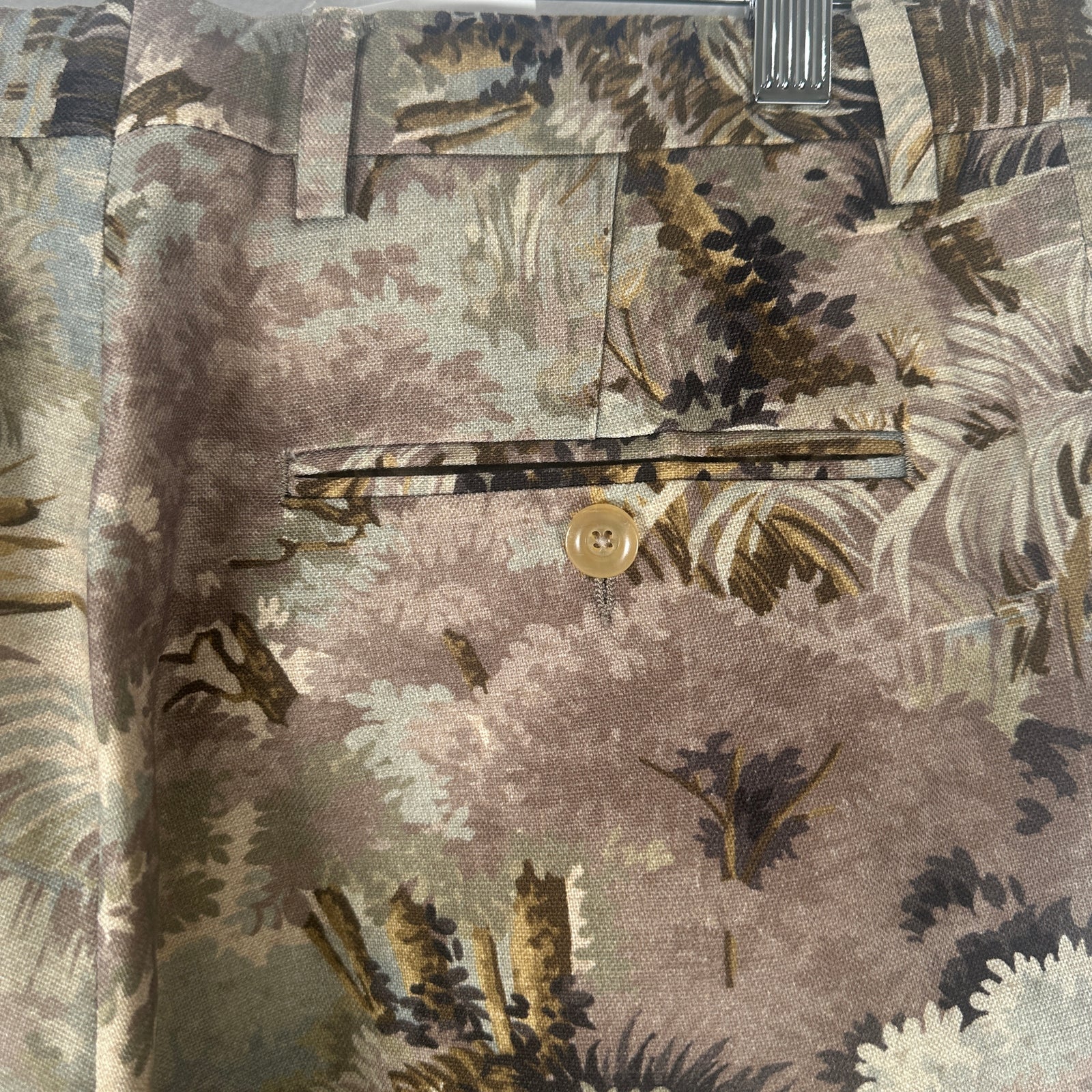 Gucci FW/16 Worsted Wool French Tapestry Pants Size 32