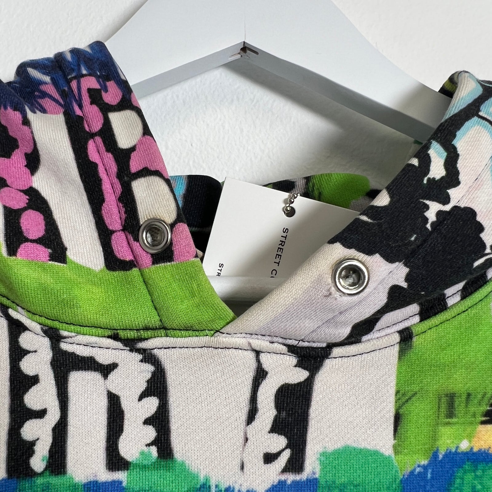 Burberry Multi Logo Hoodie Size L