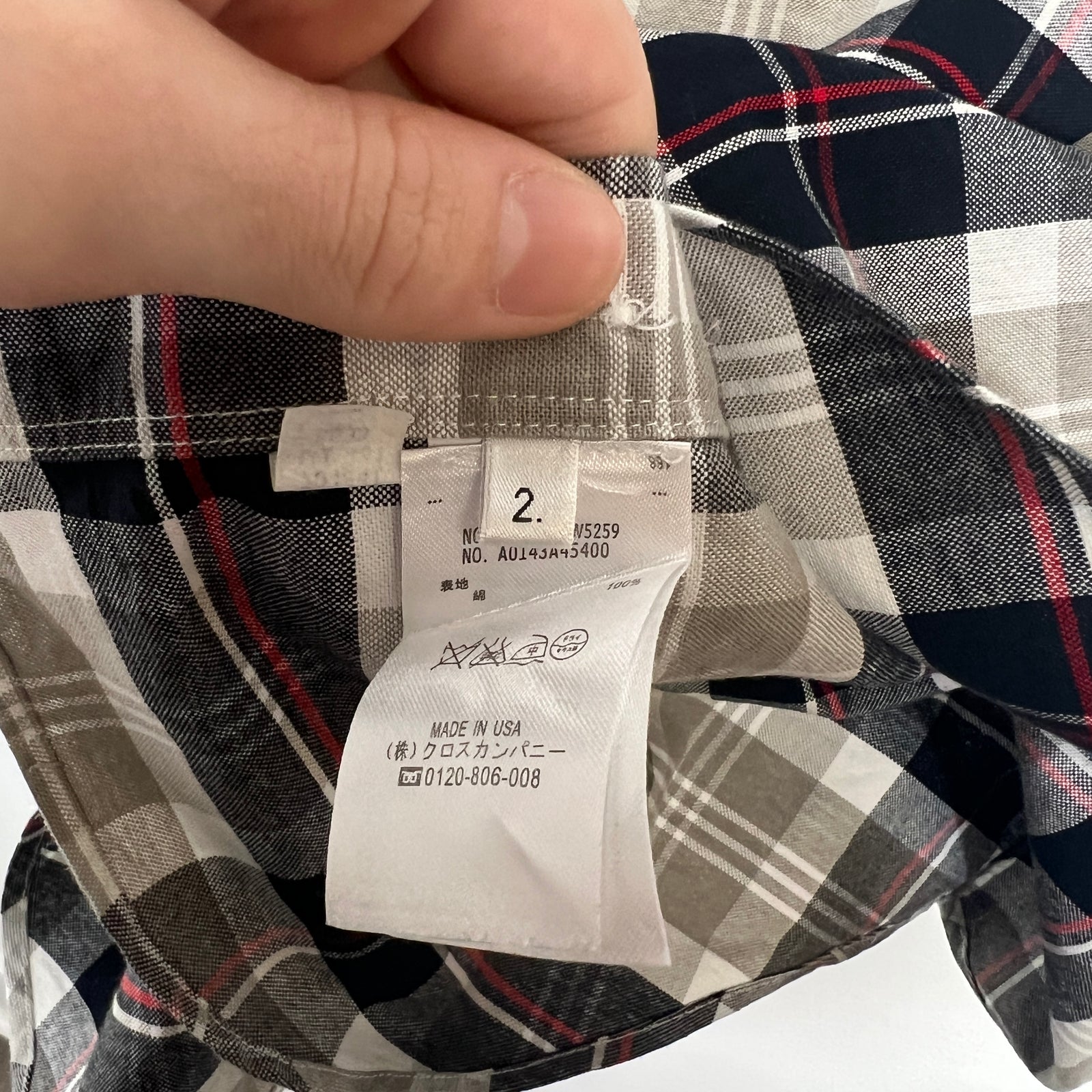 Thom Browne Grey Flannel Sz 2