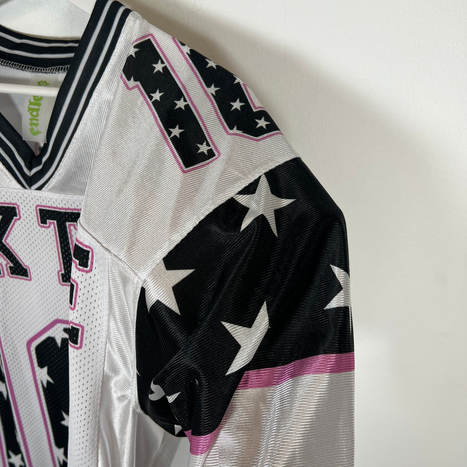 Endless "Pink Tape" White Jersey Size M