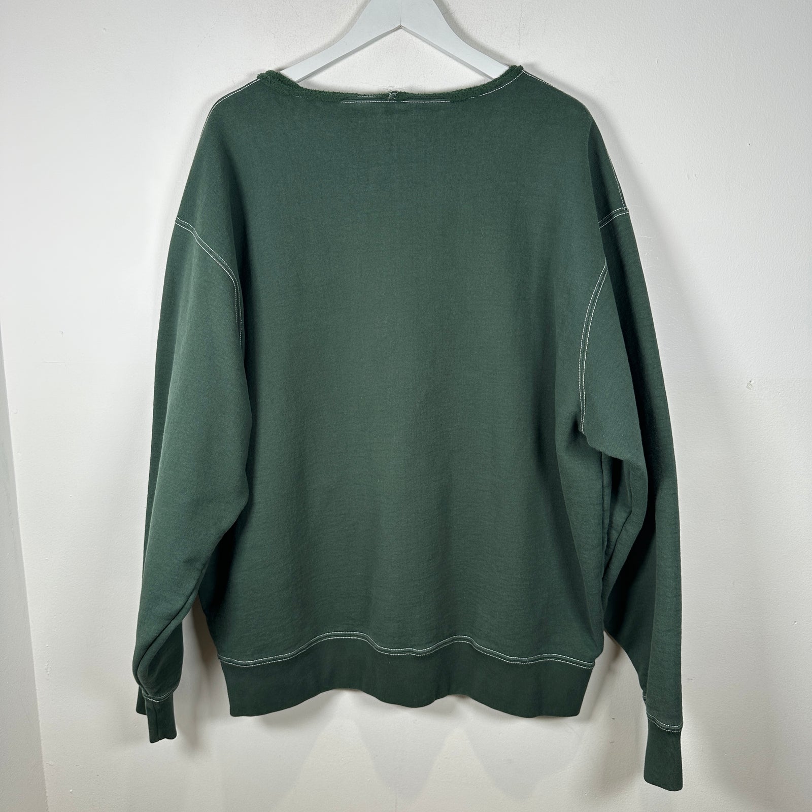 Supreme x Timberland Green Stitch Logo Crewneck Size XXL