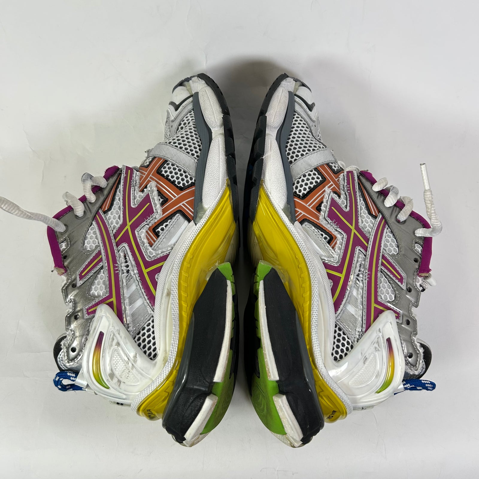 Balenciaga Multicolor Mesh Runners Size 42