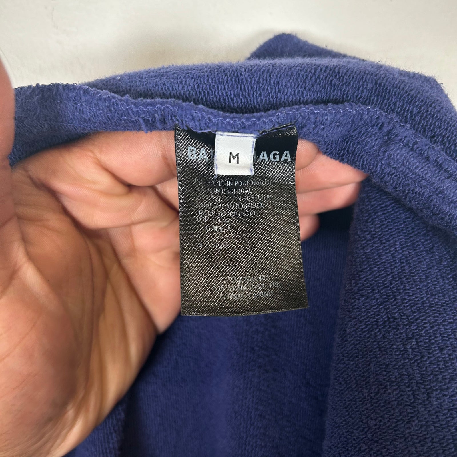 Balenciaga Blue Campaign Shorts Size M