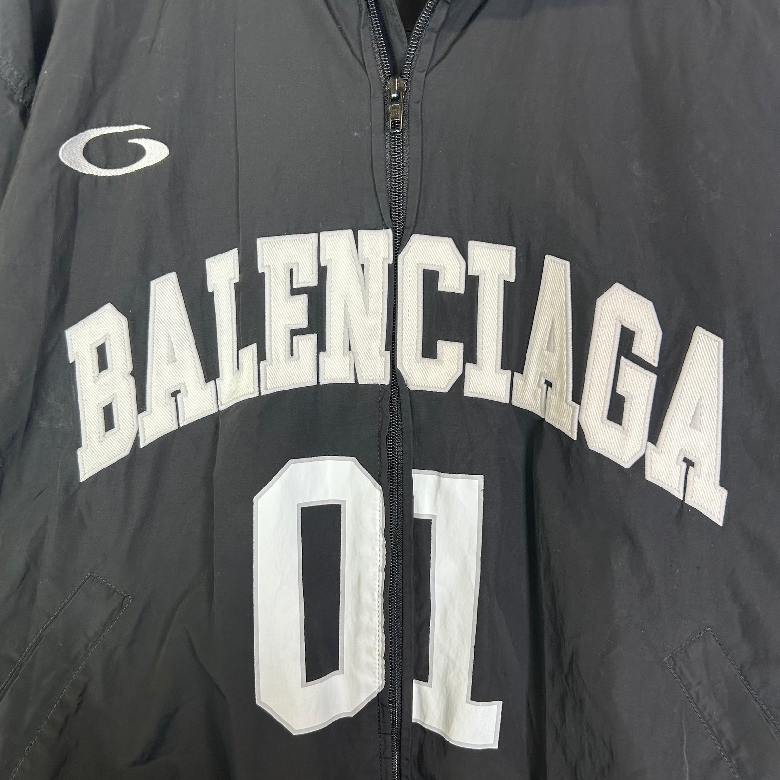 Balenciaga SS25 Basketball Series Track Jacket