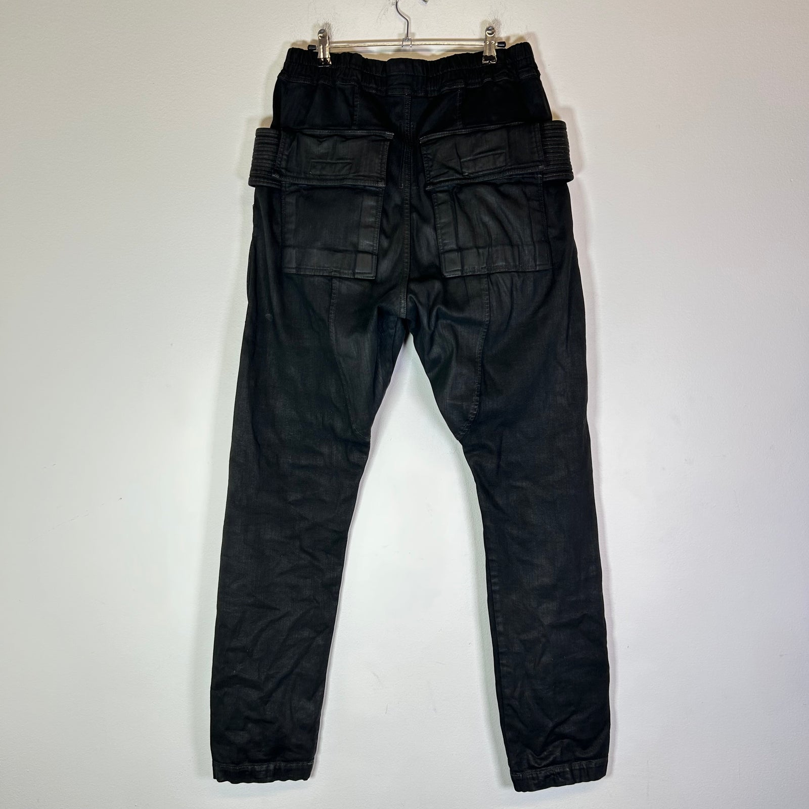 Rick Owens DRKSHDW Waxed Creatch Cargo Pants