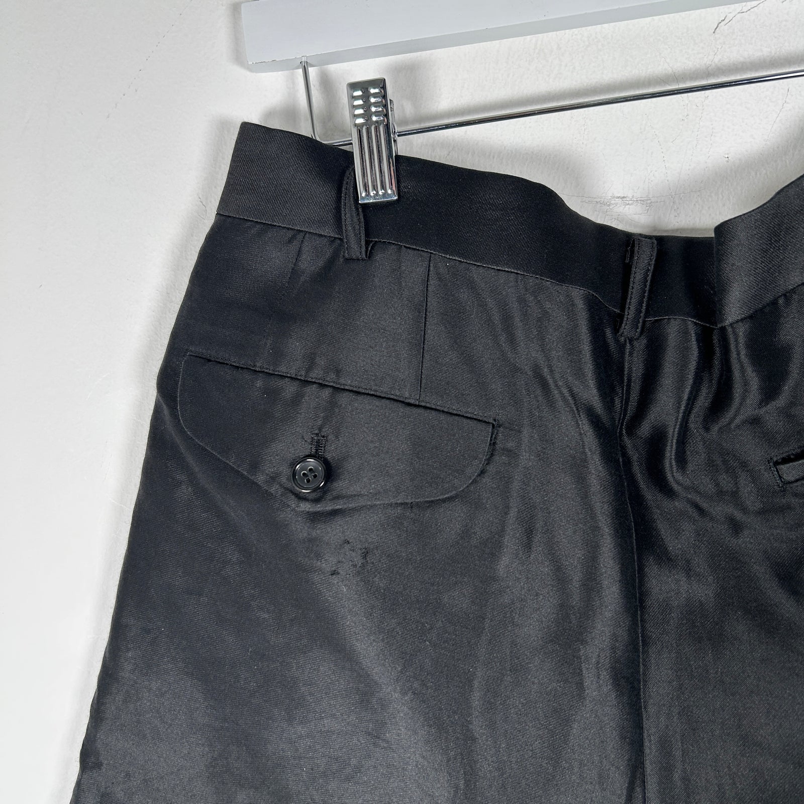 Comme Des Garcon Homme Plus Wide Leg Pleated Shorts Size M
