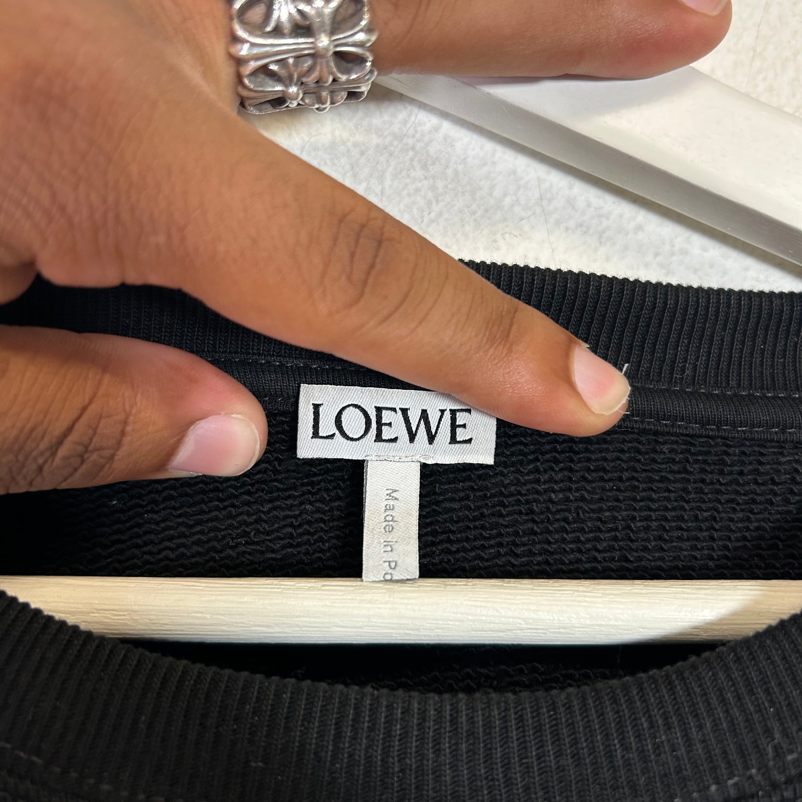 Loewe Anagram Embroidered Logo Sweater