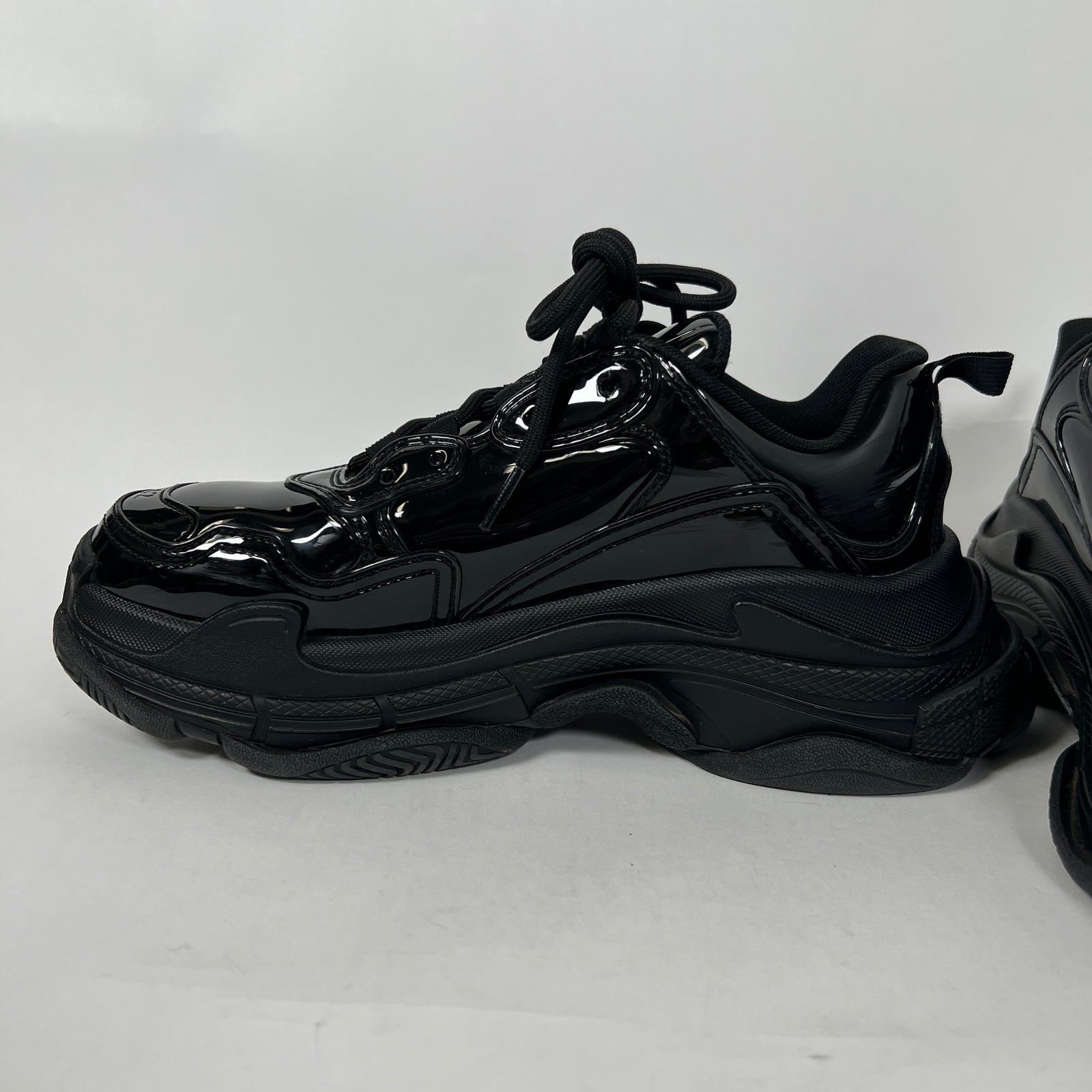 Balenciaga Triple S Patten Black Size 9
