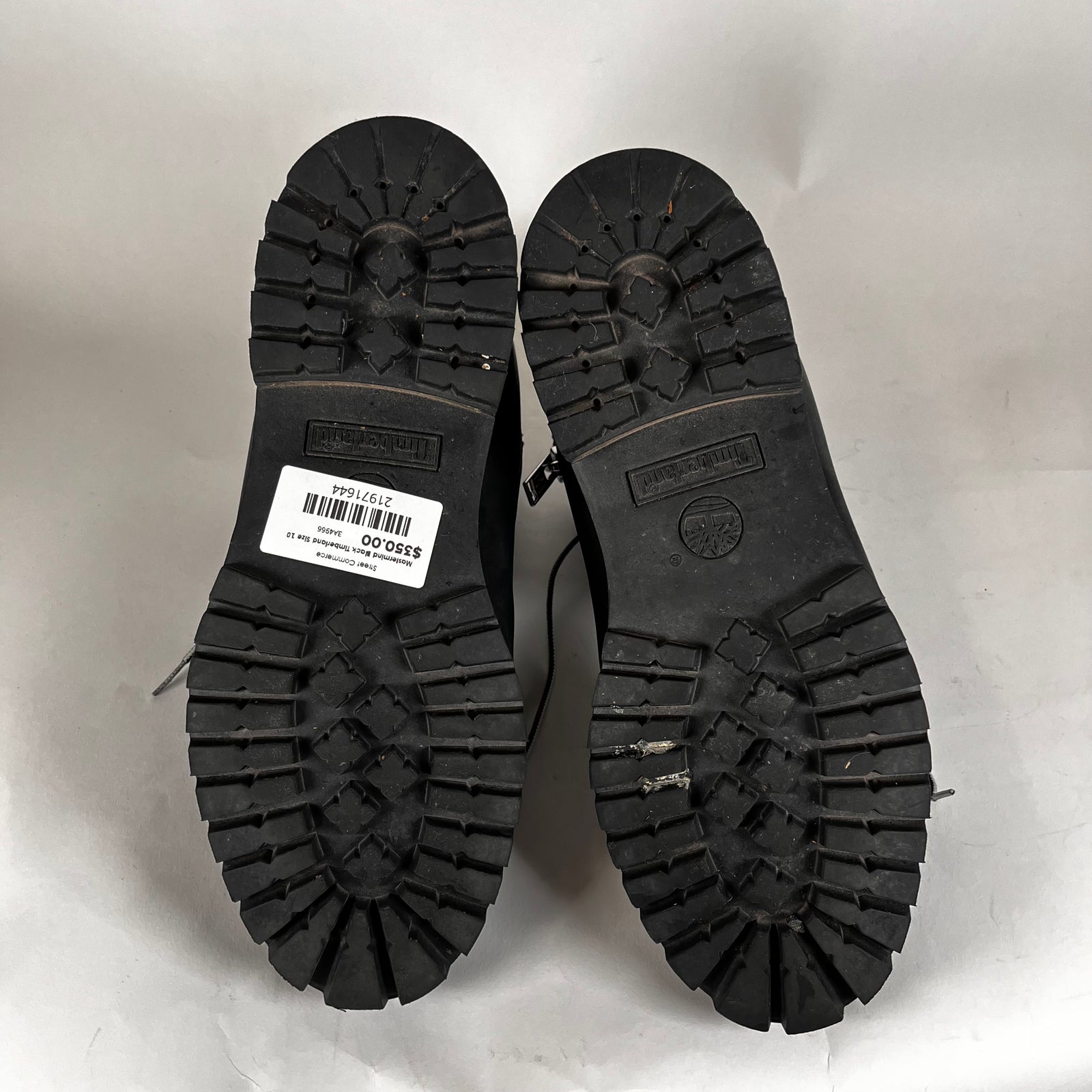 Mastermind Black Timberland Size 10