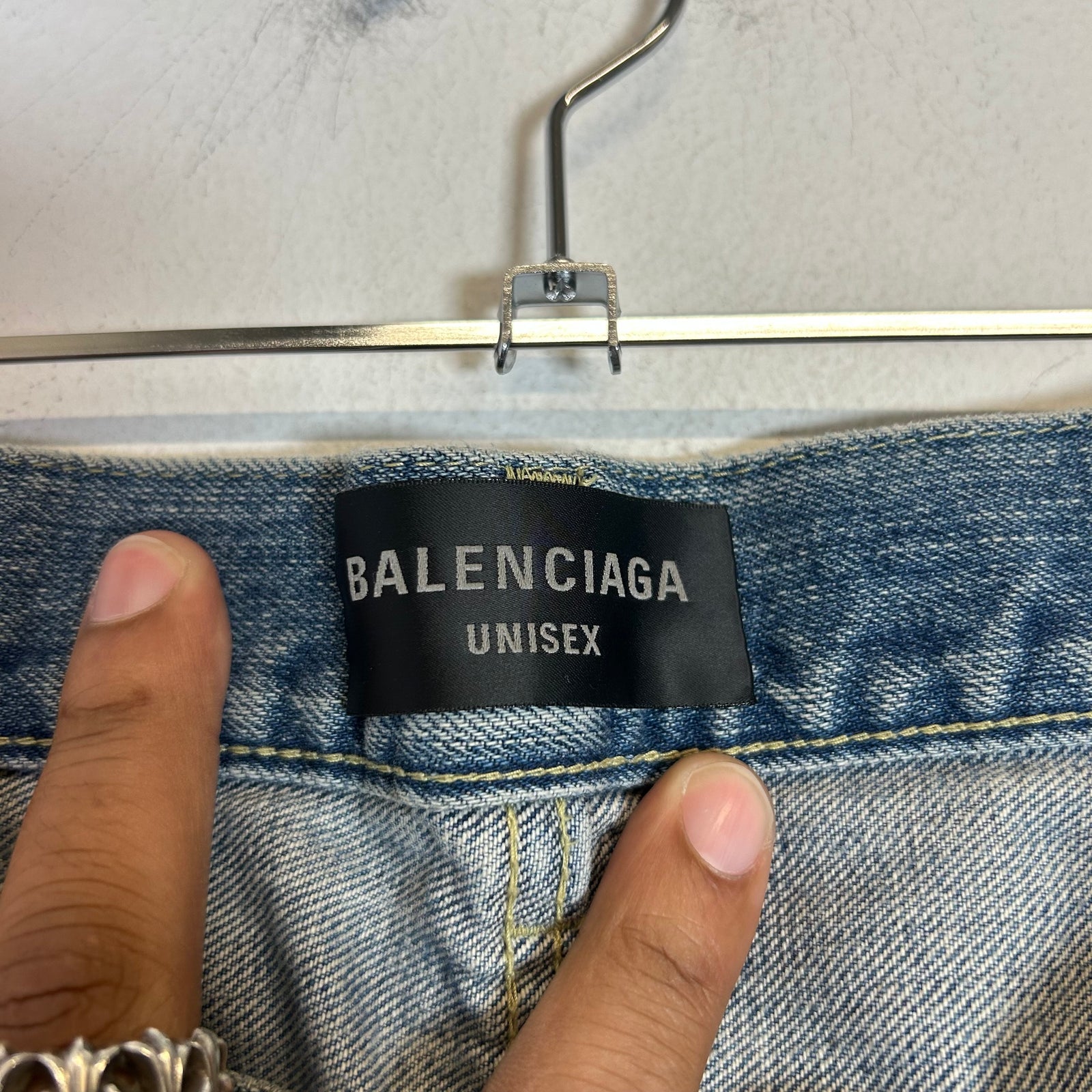Balenciaga Lightwash Bootcut Flare Jeans Size XS