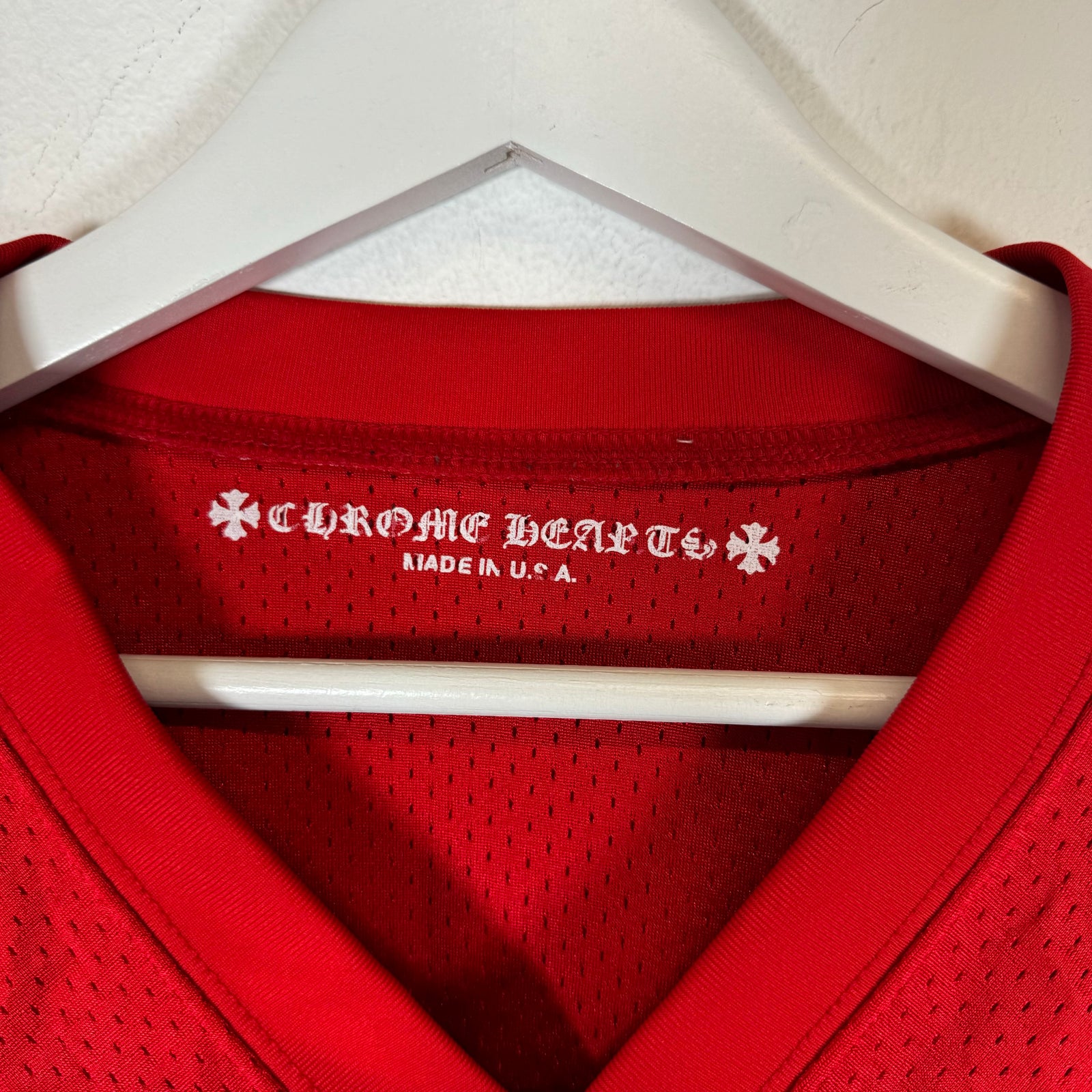Chrome Hearts Red Mattyboy Fleur Jersey Size M