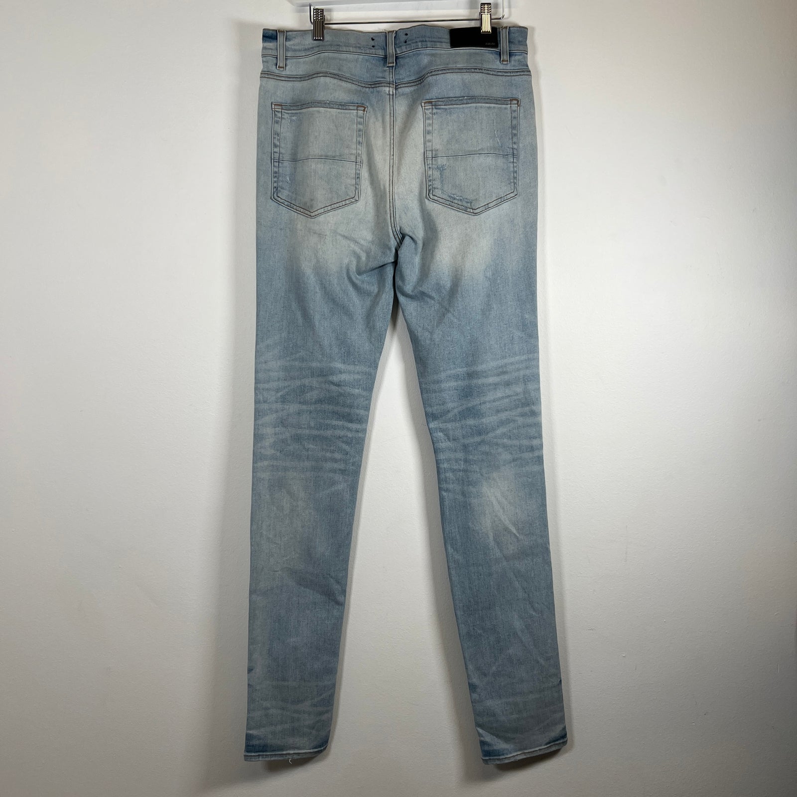 Amiri MX1 Pink/Purp Lightwash Size 36