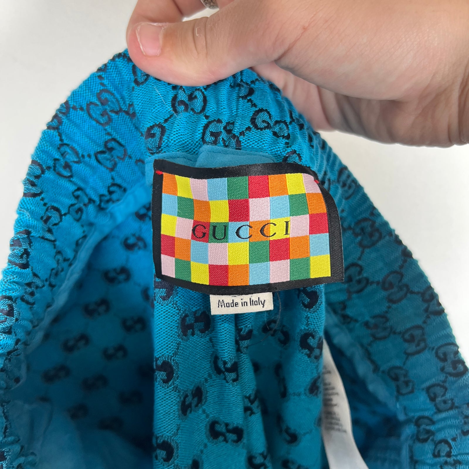 Gucci Blue GG Shorts Size XL