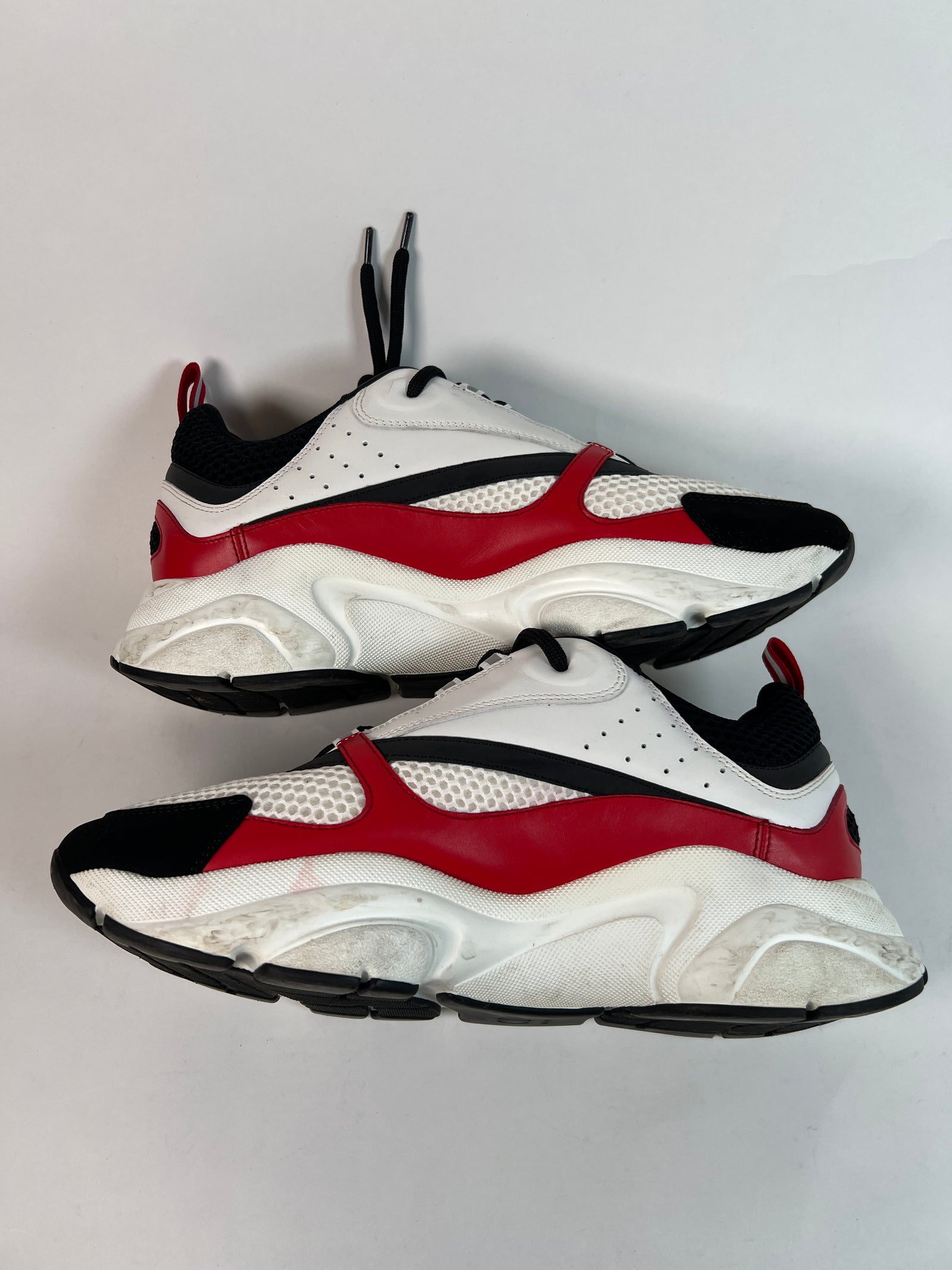Dior White/Red B22 Sneakers Sz 43