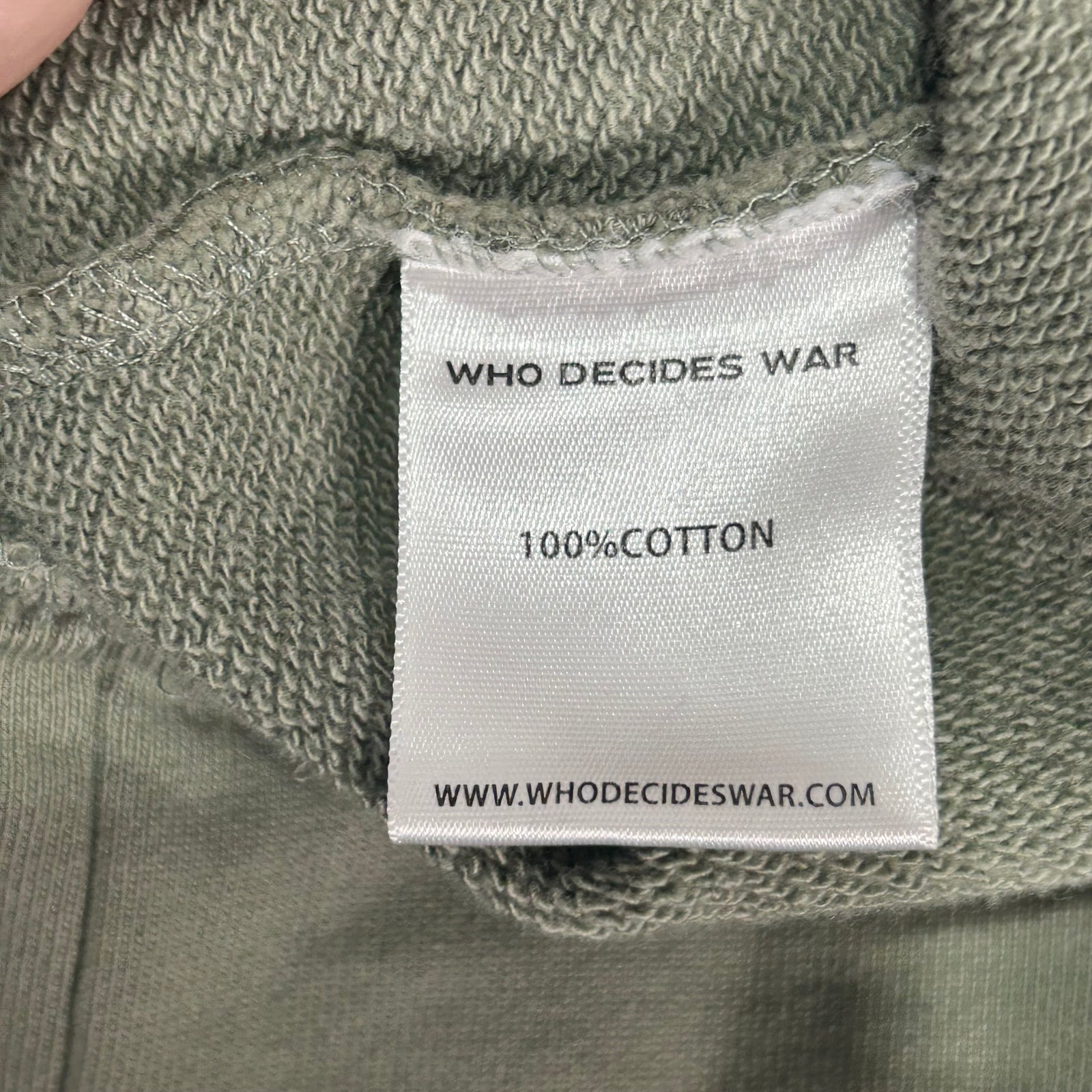 Who Decides War Stained Glass Size M