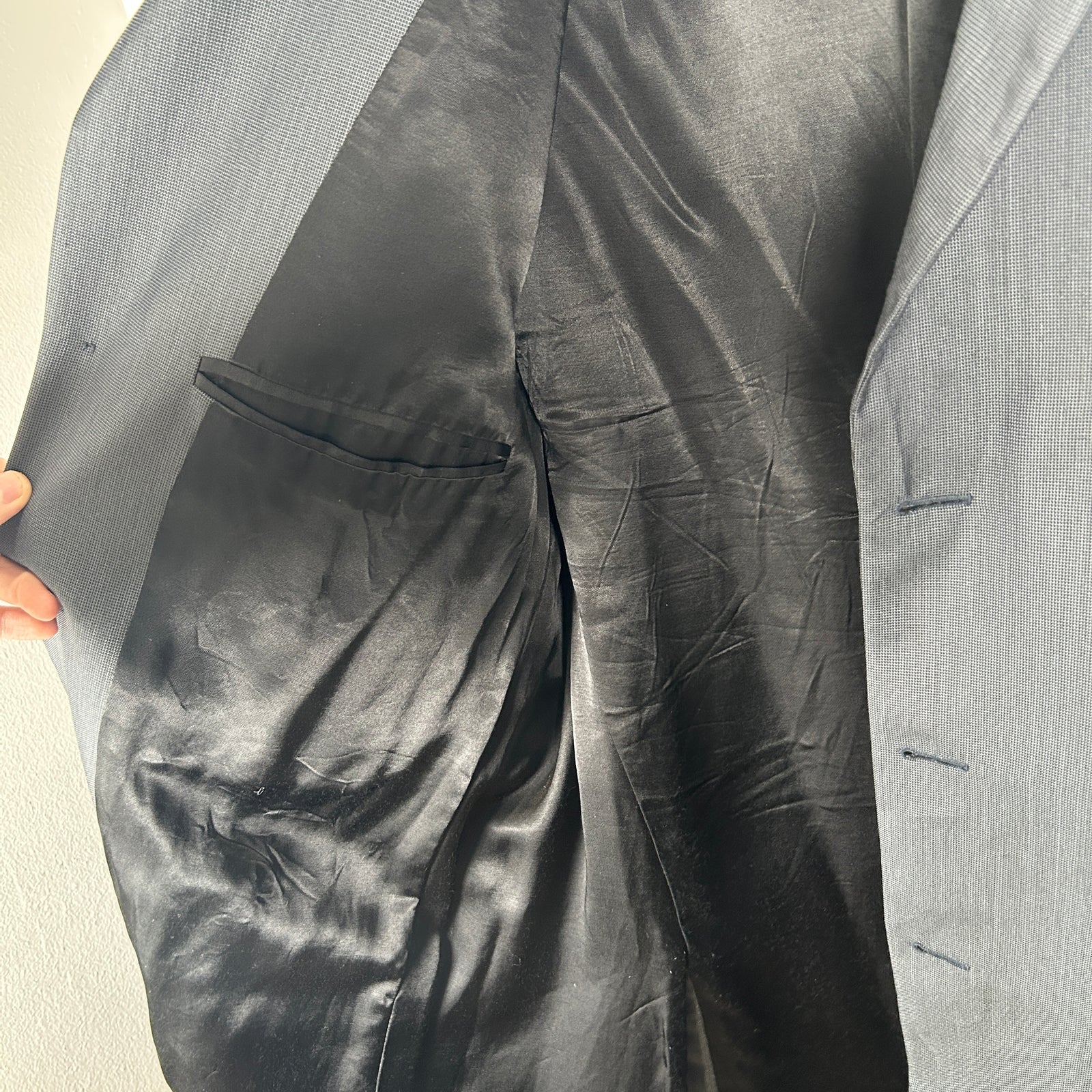Vetements Logo Oversized Suit Jacket Size XS