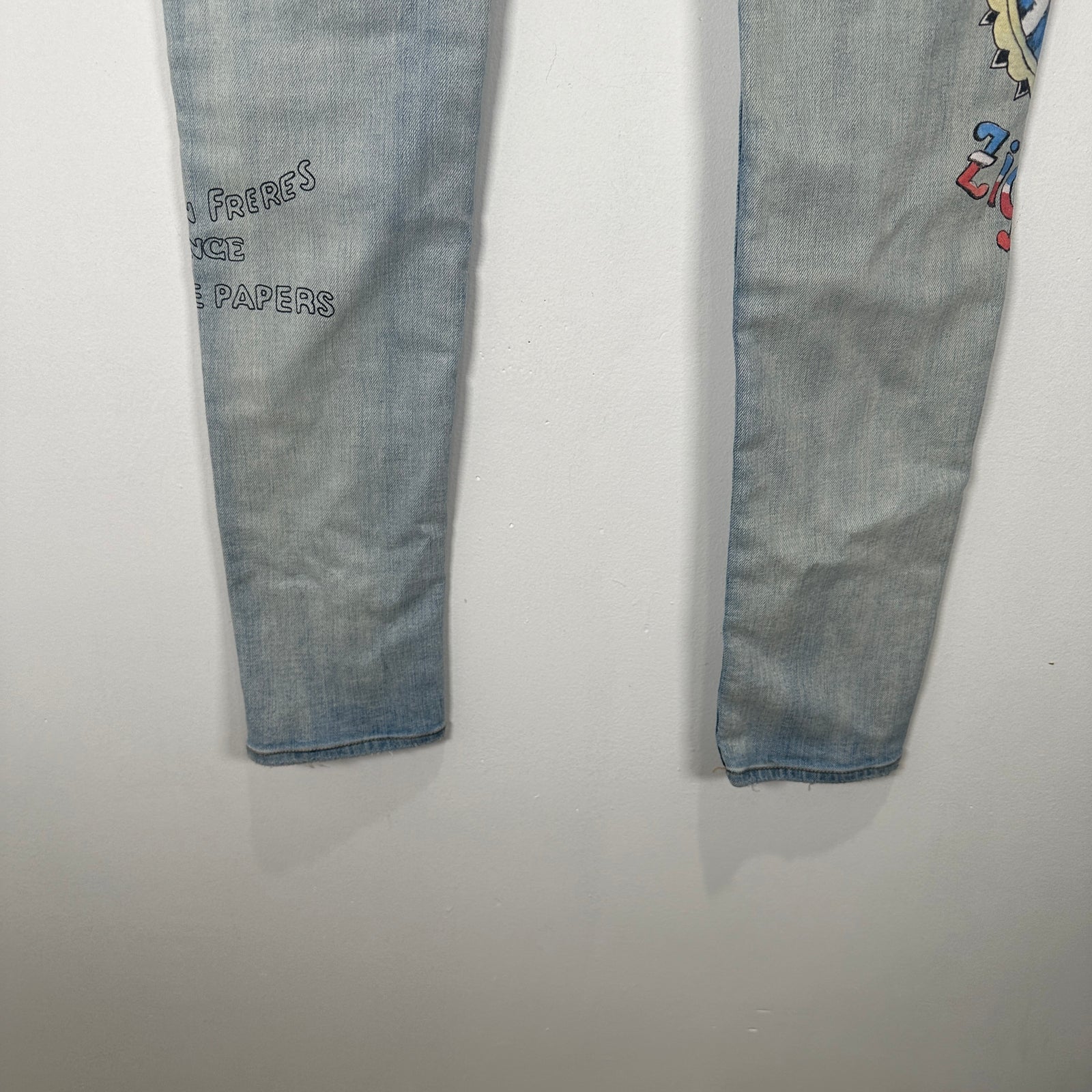Amiri Zig-Zag Graphic Jeans Size 30