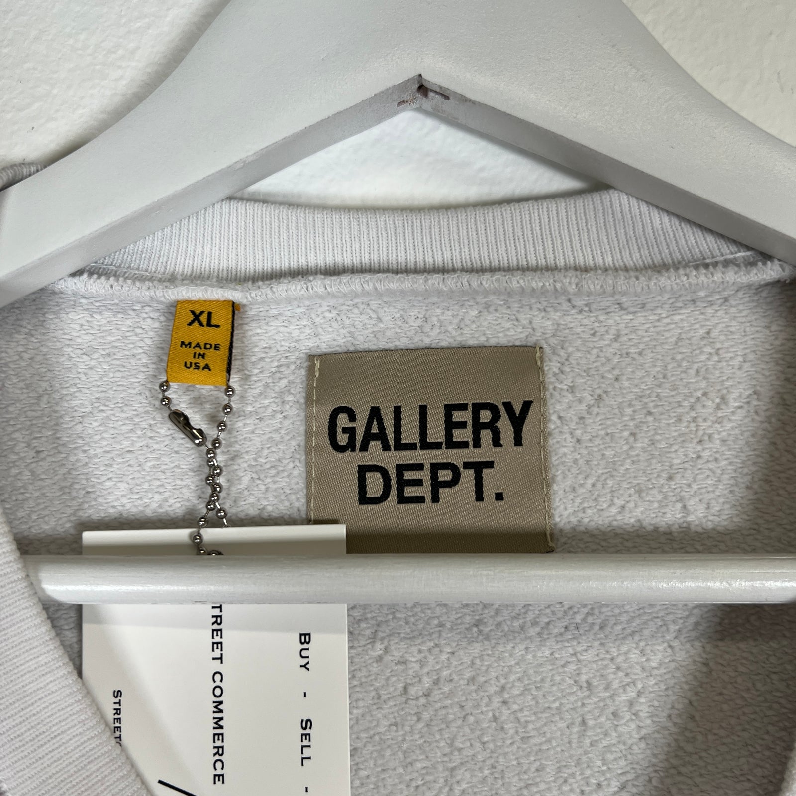 Gallery G-Ball White Crewneck Size XL
