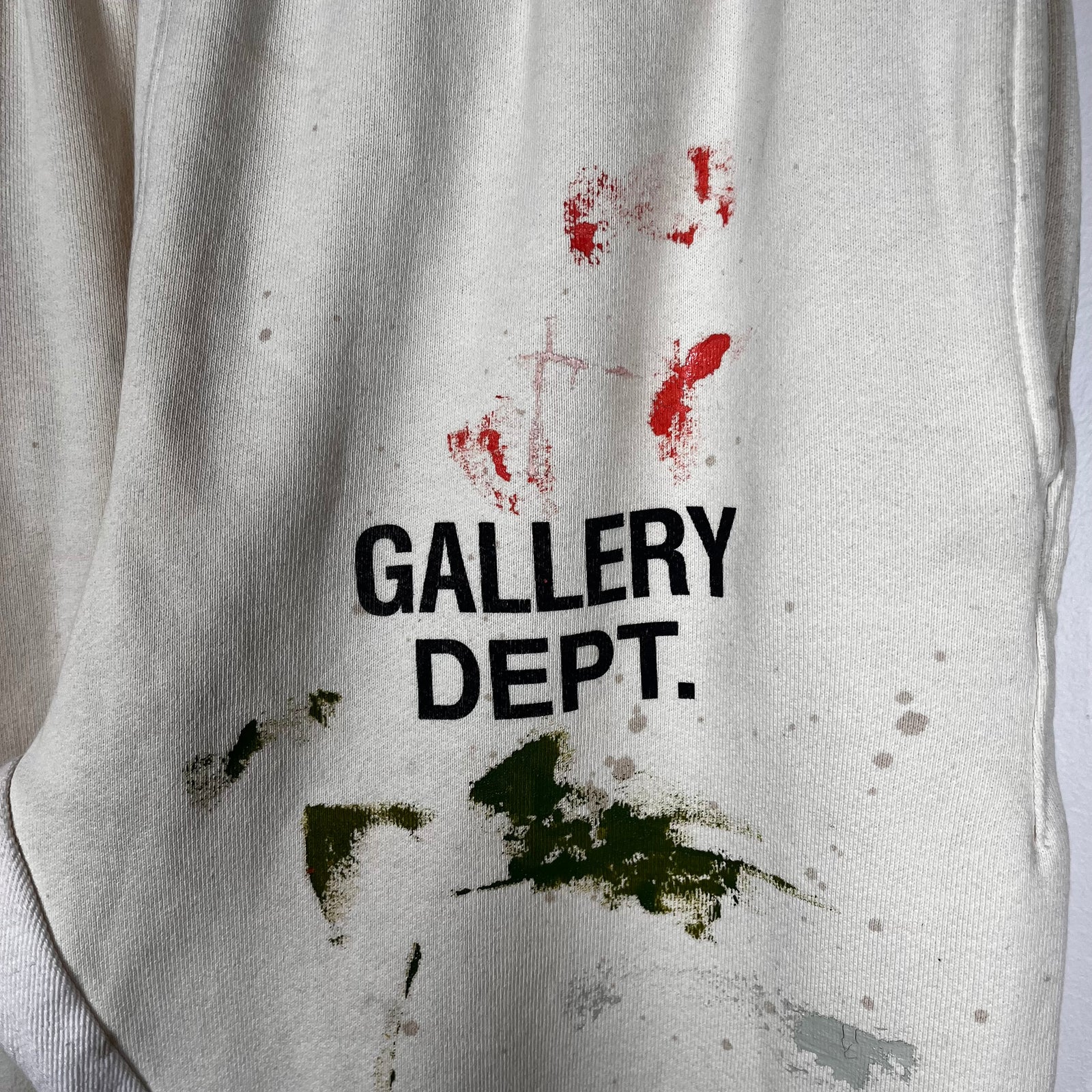 Gallery Dept Cream Flare Sweatpants Size S