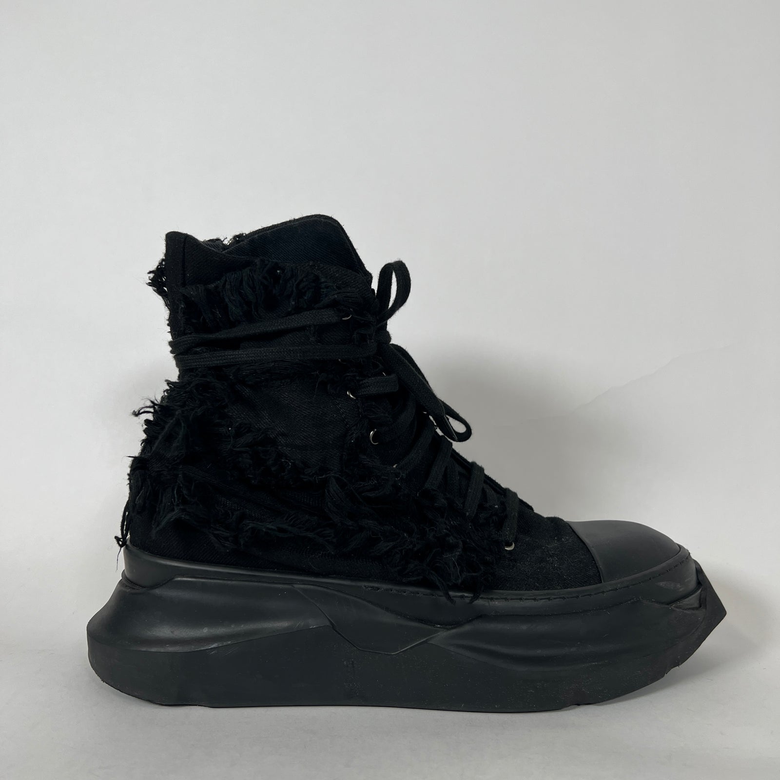 Rick Owens Distressed Abstract Ramones Size 45