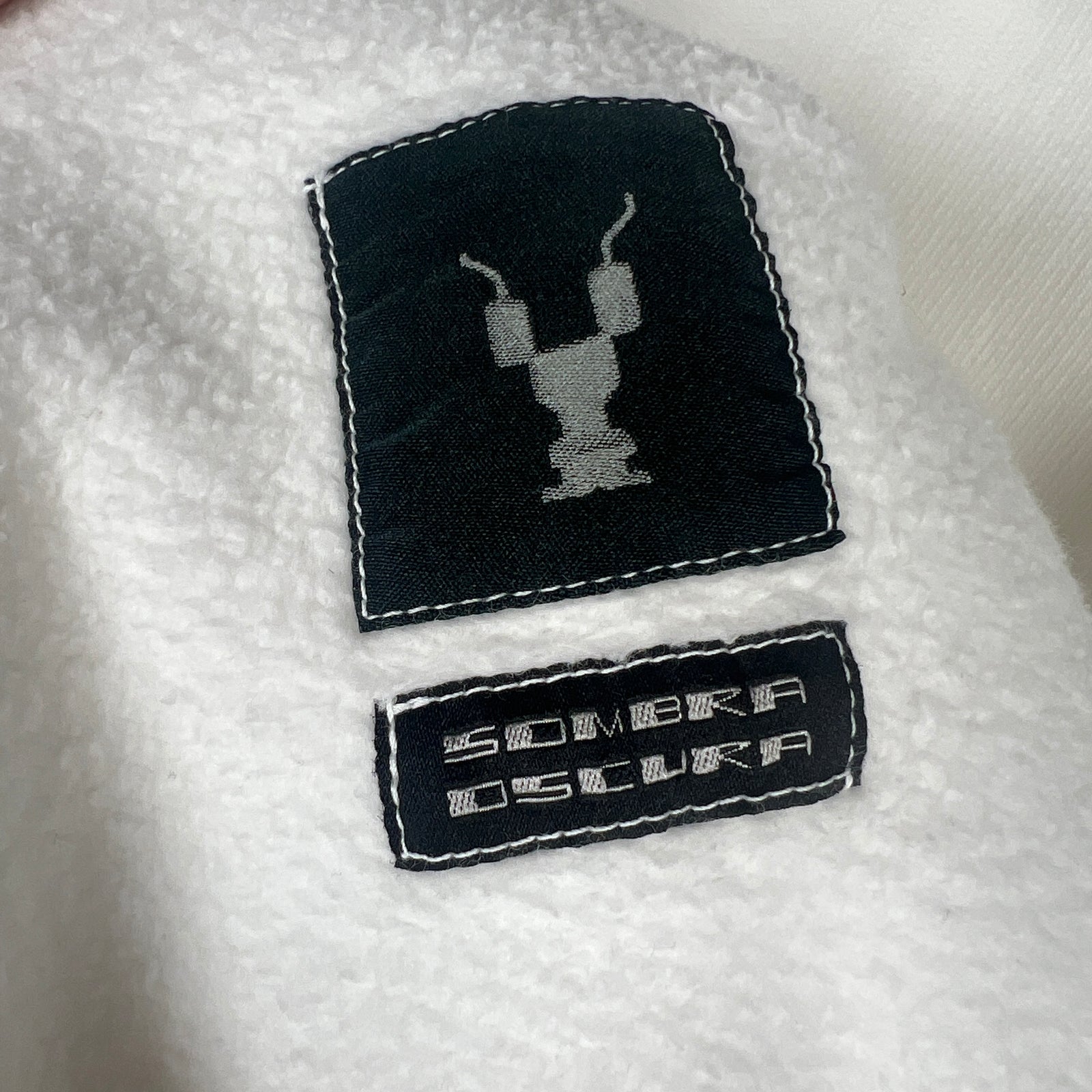Rick Owens White Felpa Crewneck Size L