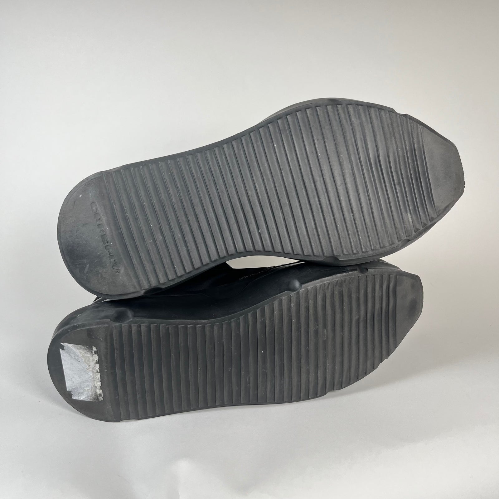 Rick Owens Drkshdw Satin Abstract Beatle Boots Size 44