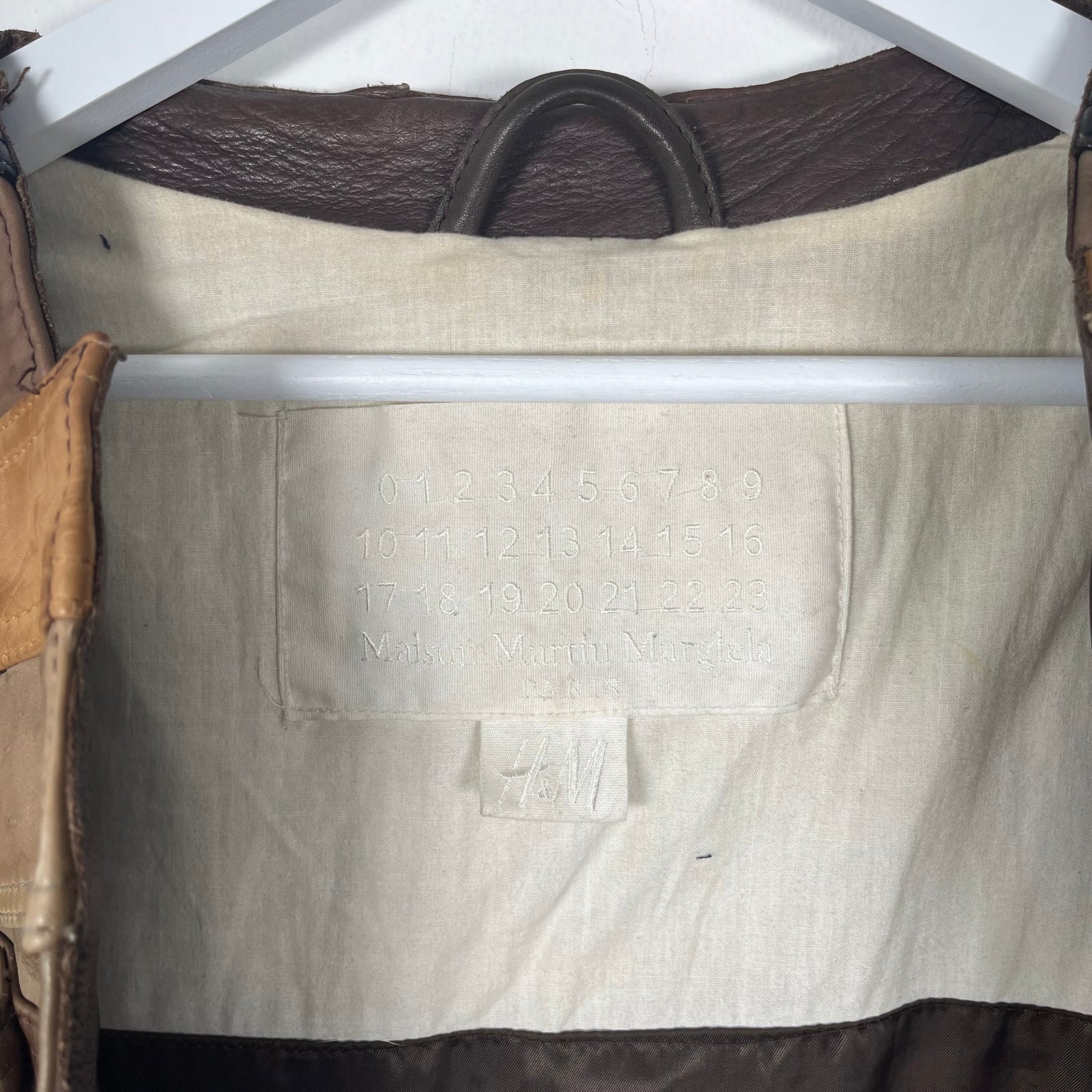 Maison Margiela x H&M Leather Belt Strap Jacket Size M