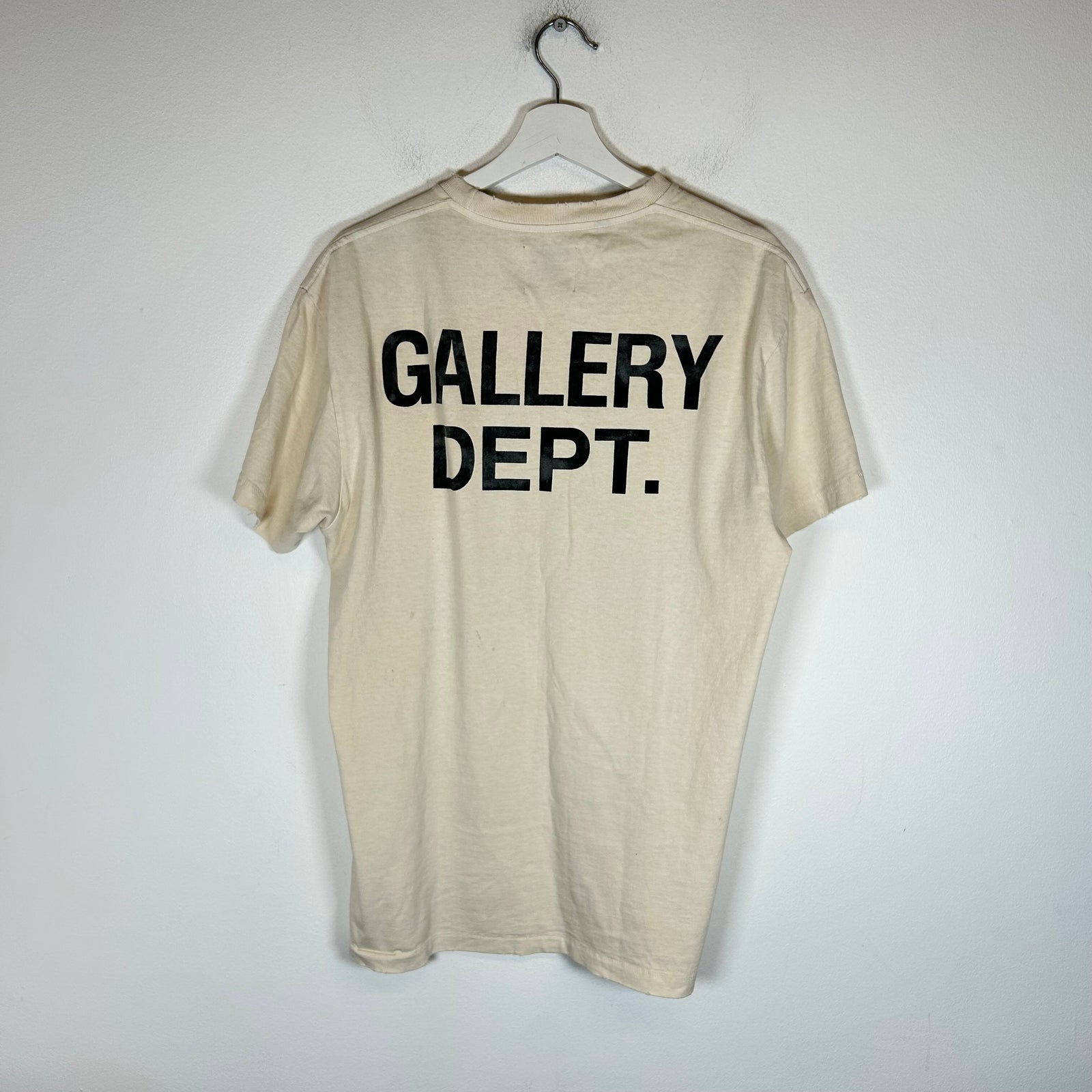 Gallery Dept White Work In Progress T-Shirt