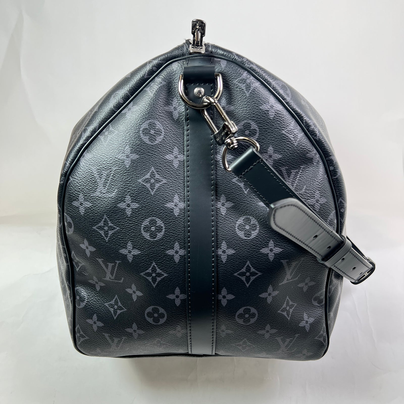 Louis Vuitton Monogram Eclipse Bandouliere Keepall 55
