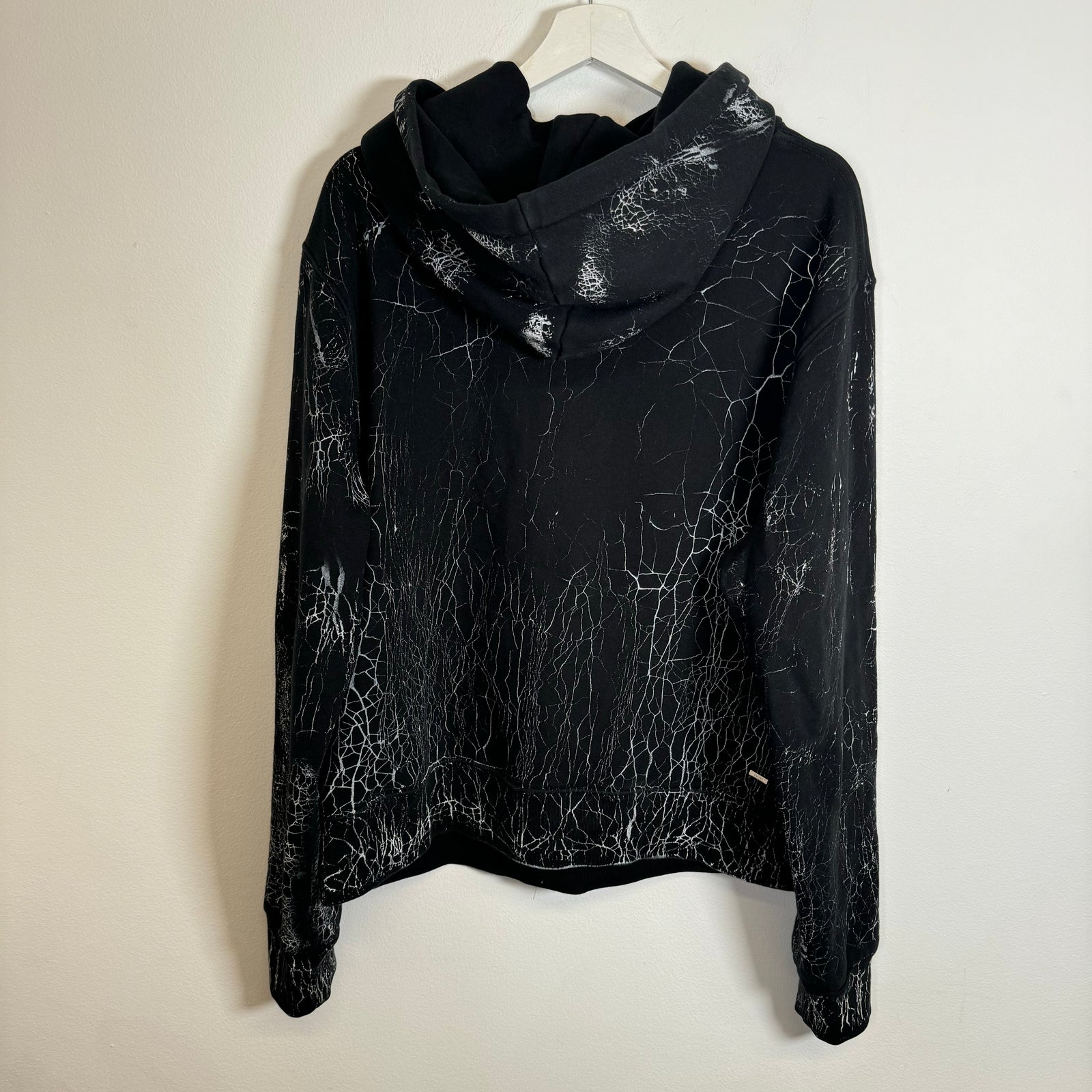 Amiri Cracked Dye Logo Hoodie Size M