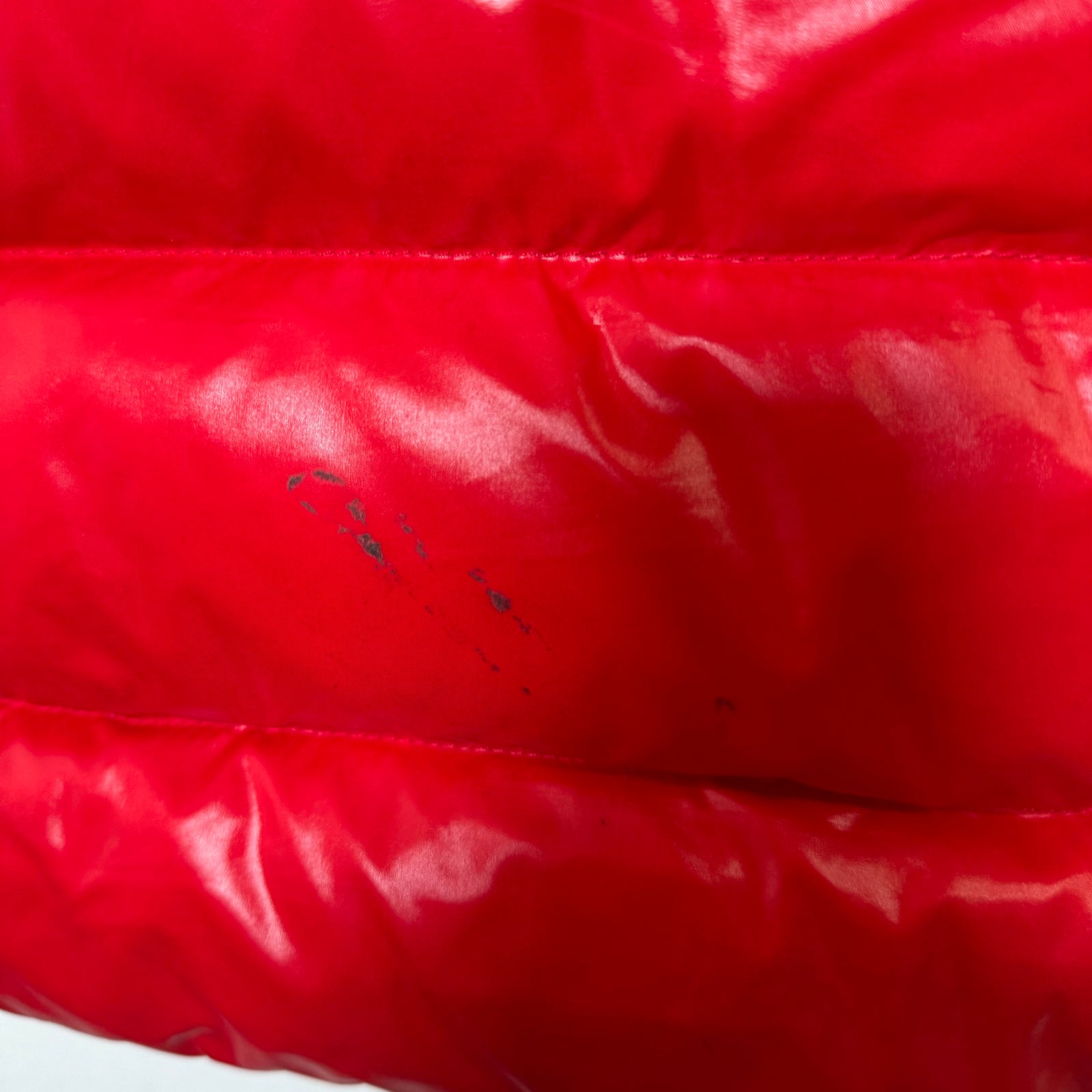 Moncler Red Tib Galet Vest Size 3