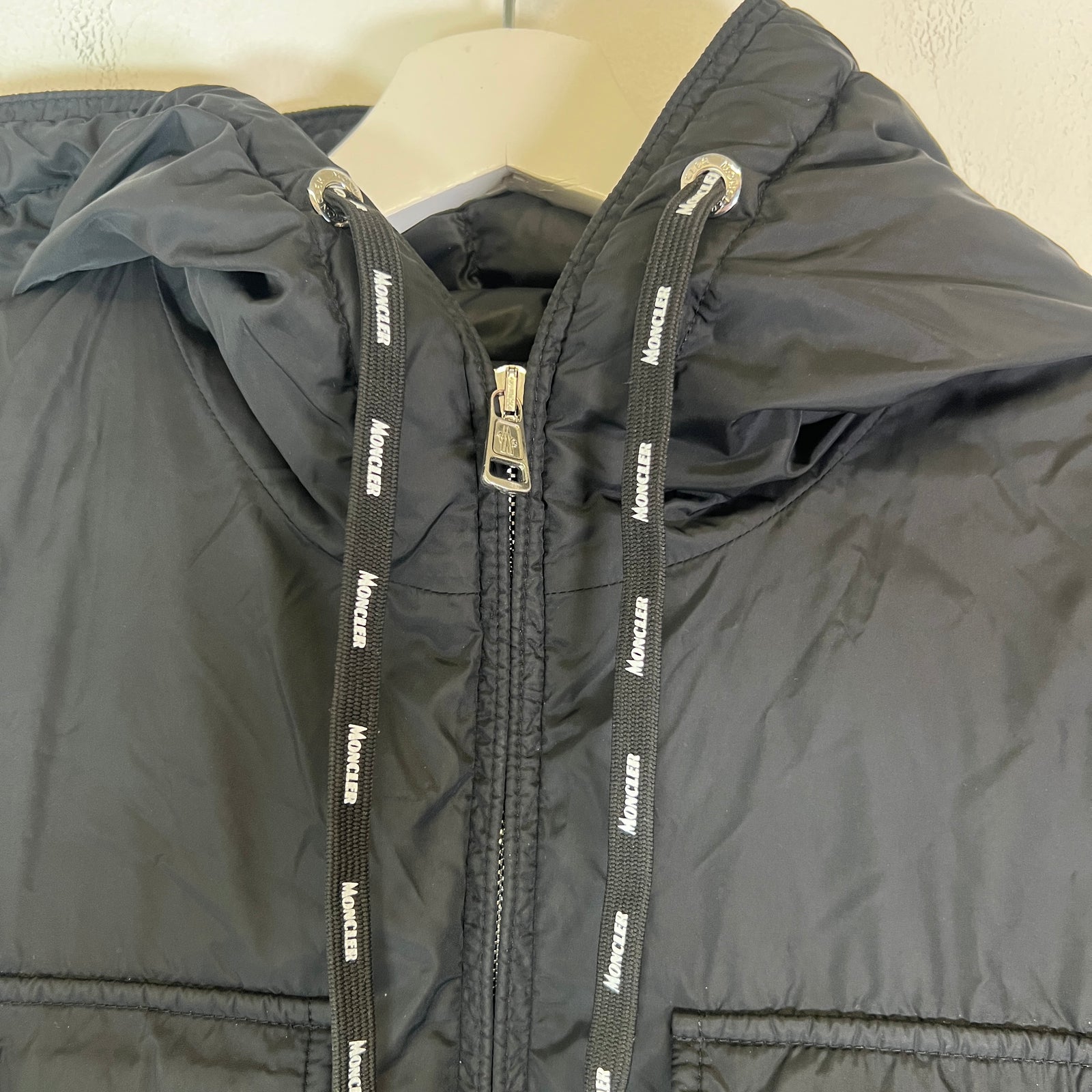 Moncler Black Menue Giubbotto Jacket Size 3