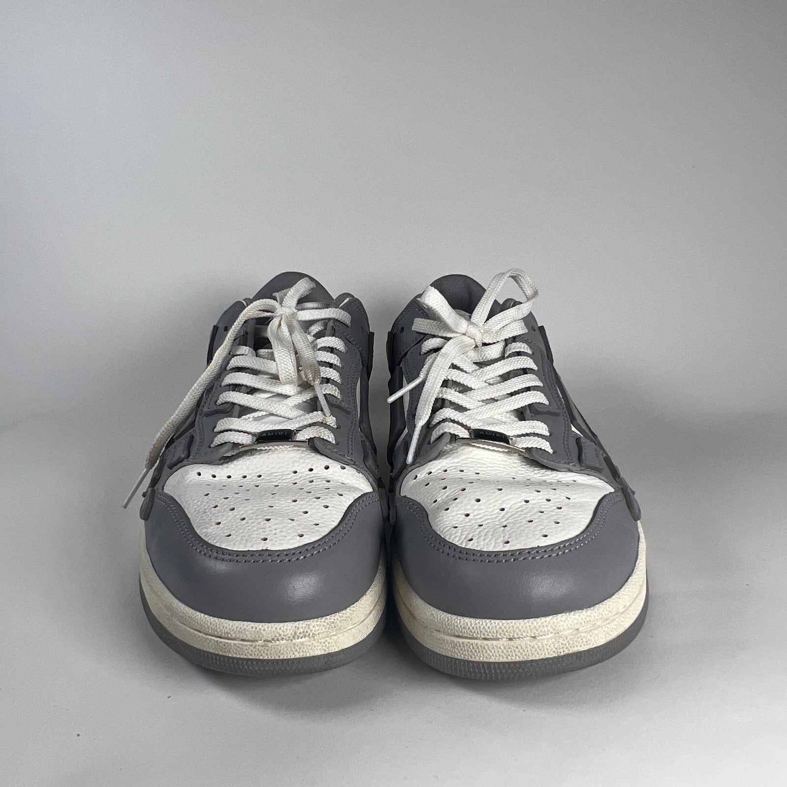 Amiri Low Grey Bone Sneaker Size 12